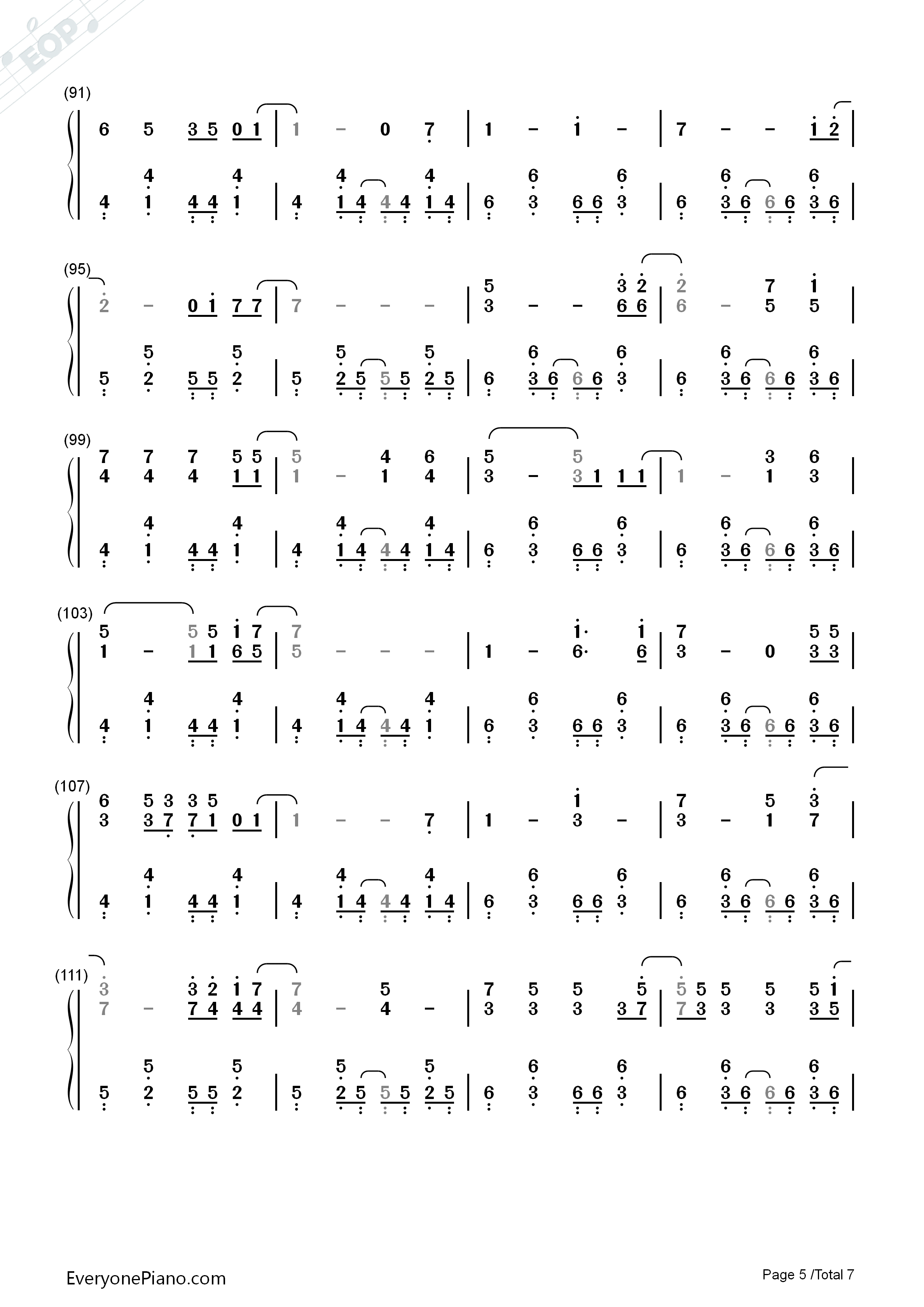 Rolling_Girl钢琴简谱_初音未来演唱