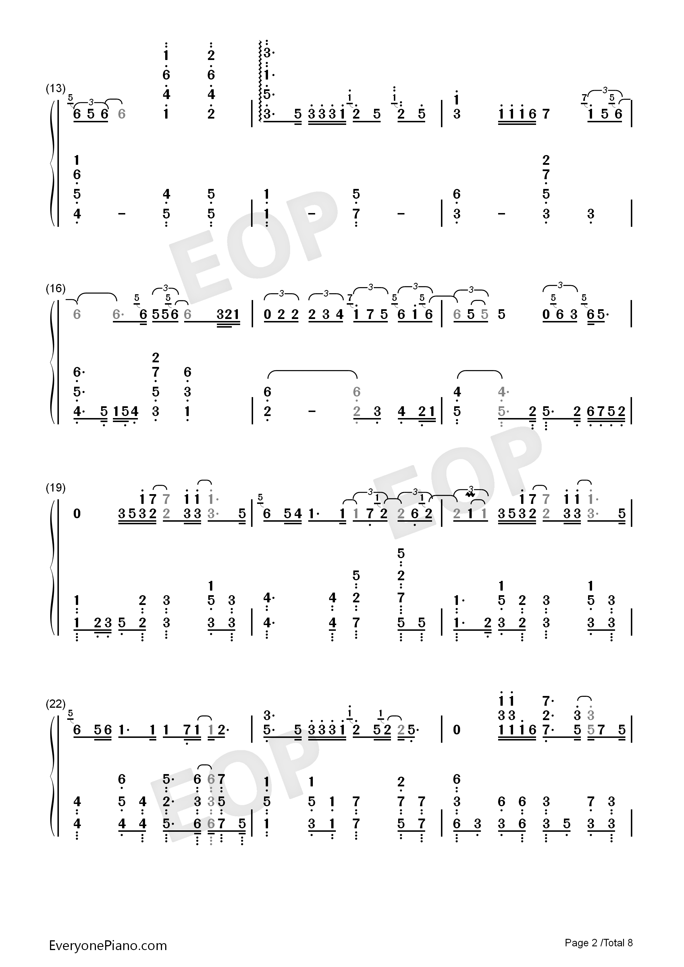 爱如潮水钢琴简谱_张信哲演唱