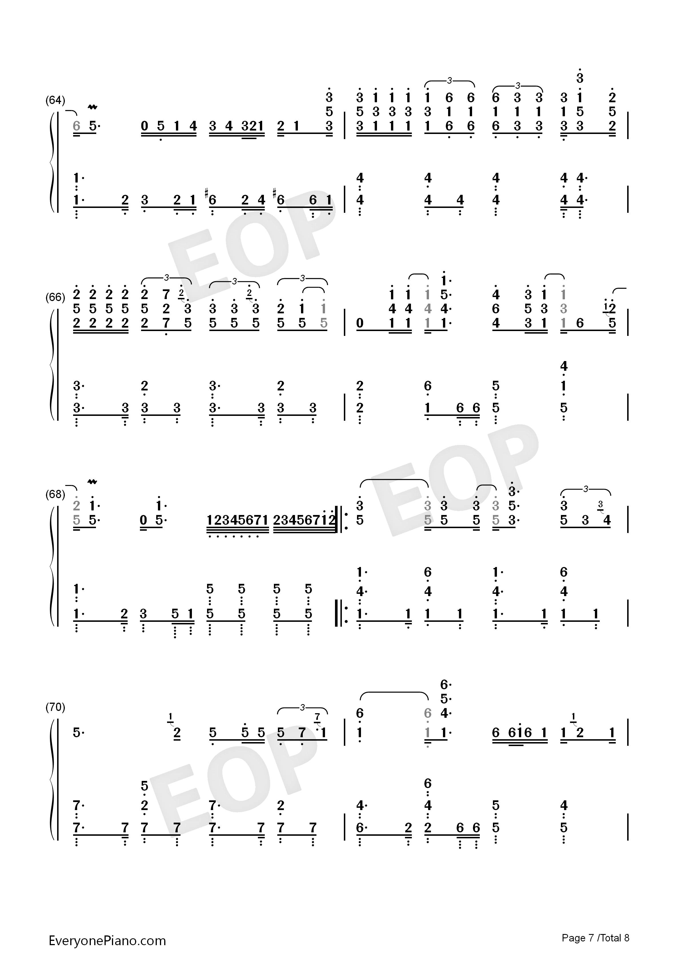 爱如潮水钢琴简谱_张信哲演唱