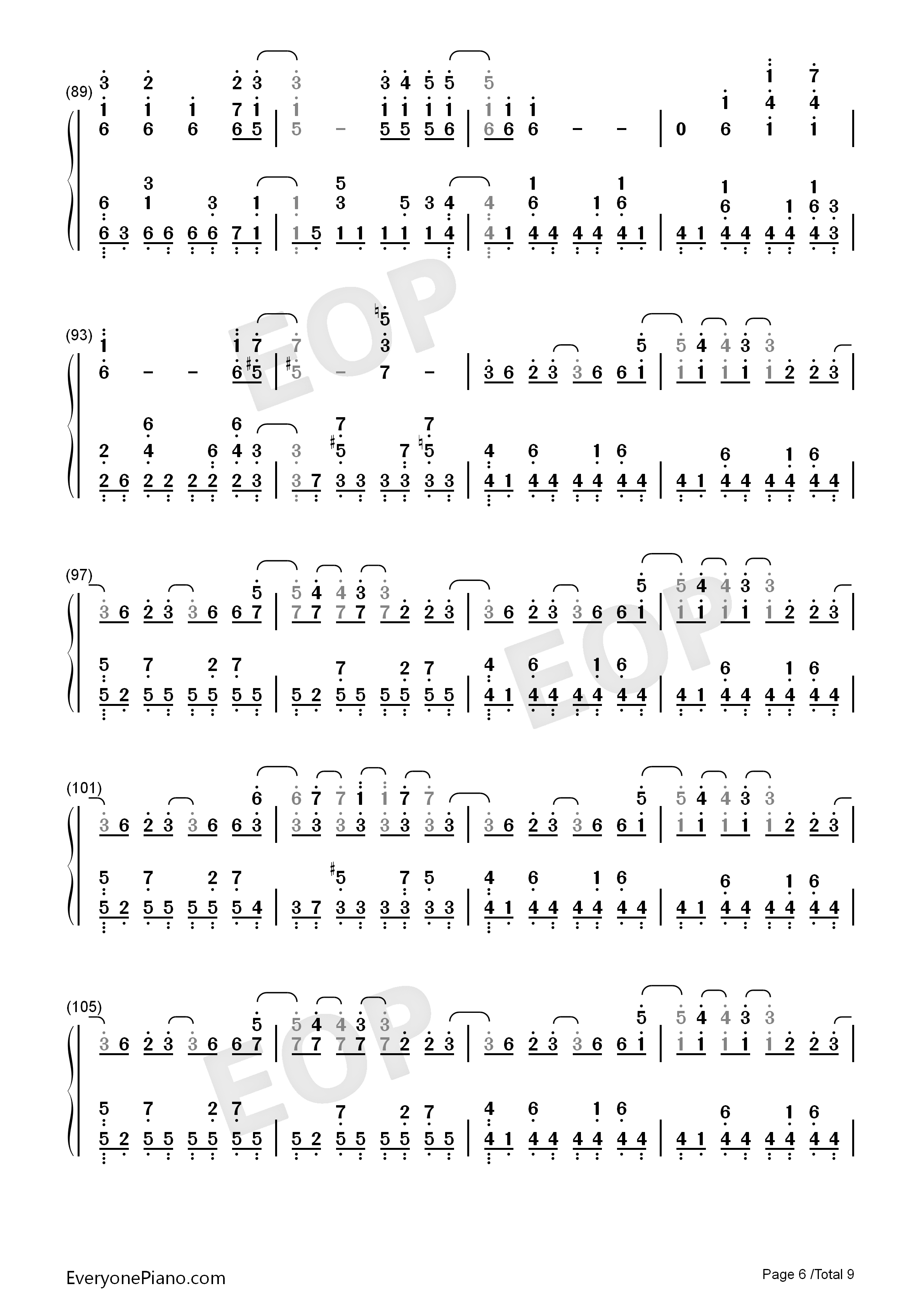 绯色之空钢琴简谱_川田麻美演唱