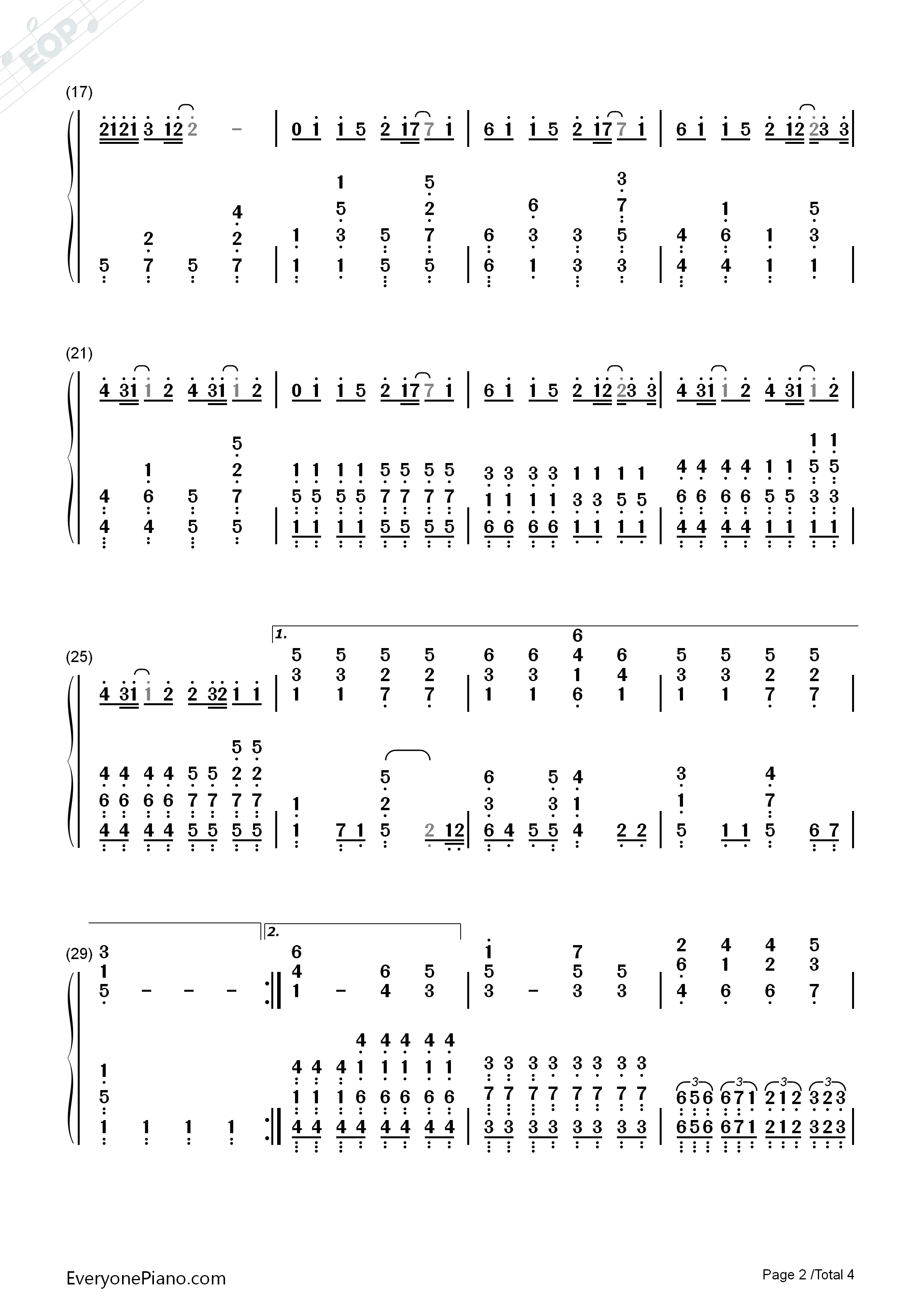 天使钢琴简谱_五月天演唱