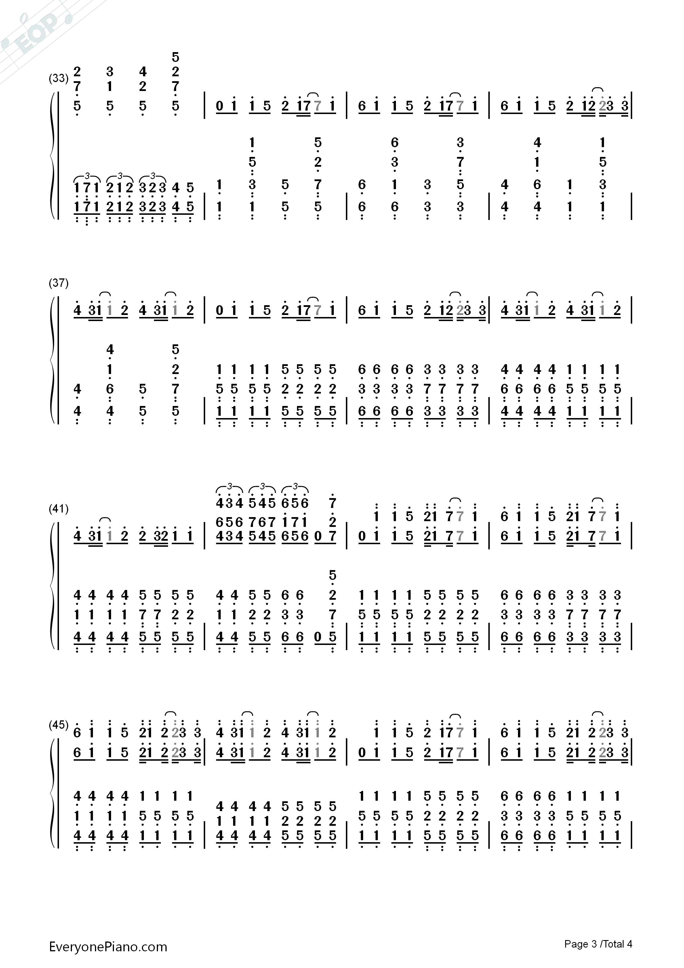 天使钢琴简谱_五月天演唱