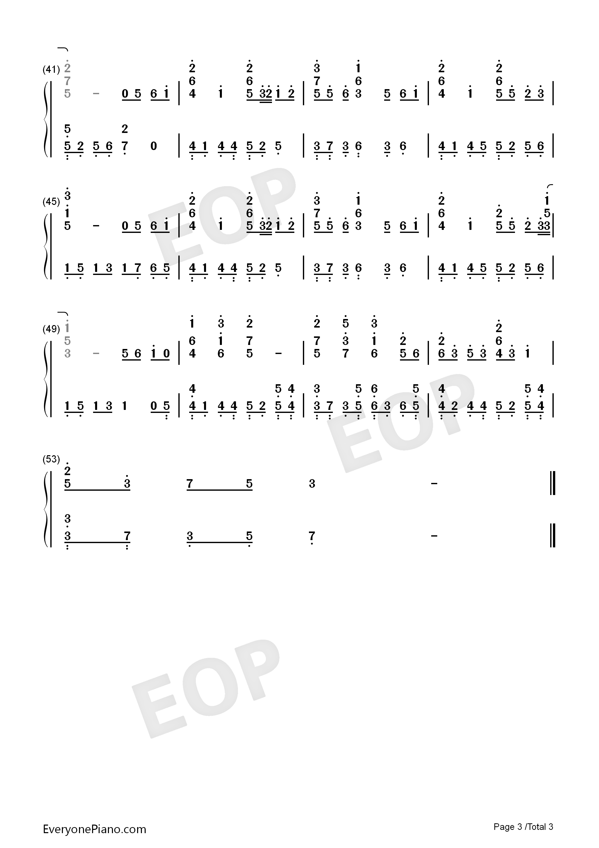 悠悠飘落钢琴简谱_sona演唱