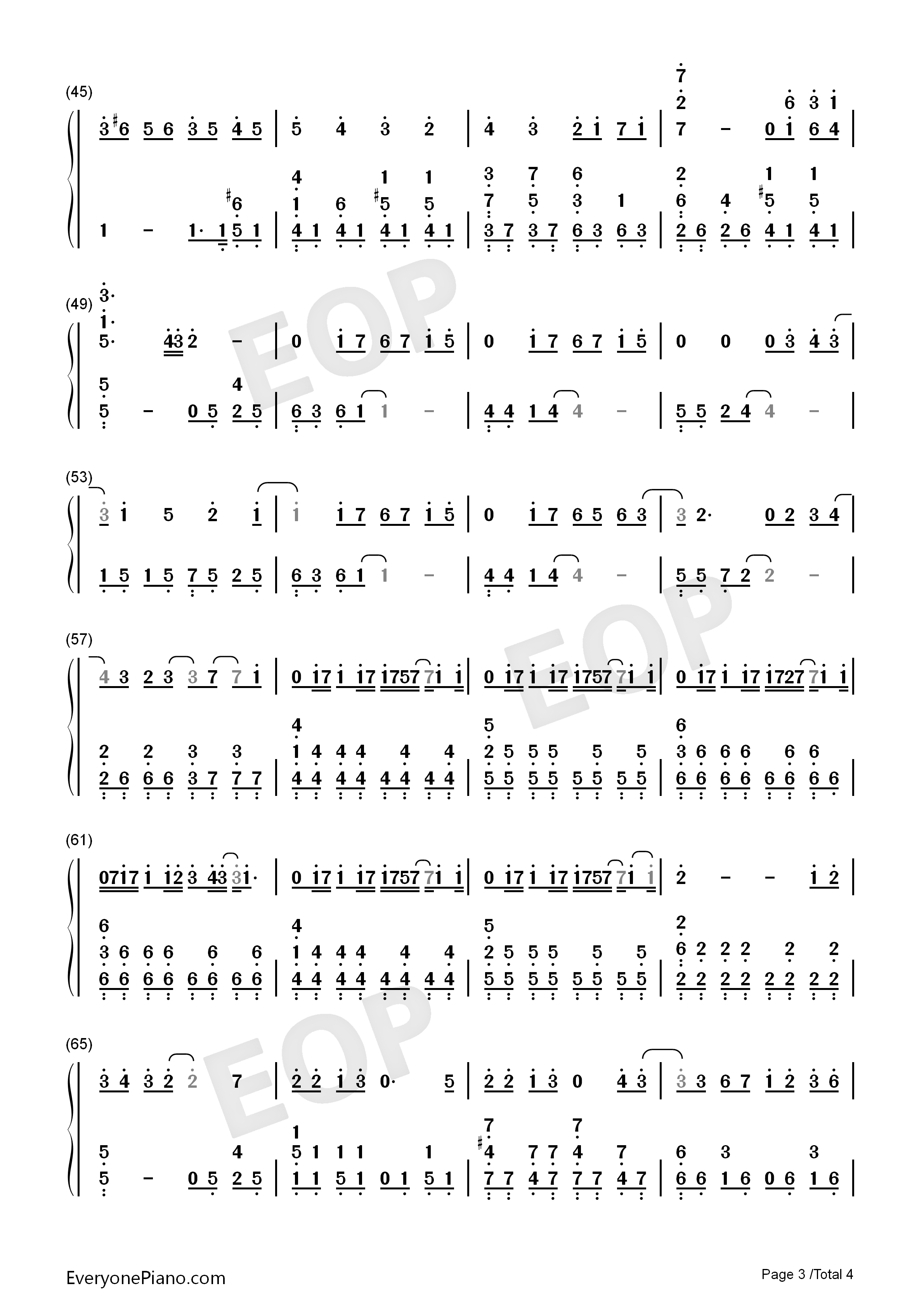 爱你没差钢琴简谱_周杰伦演唱