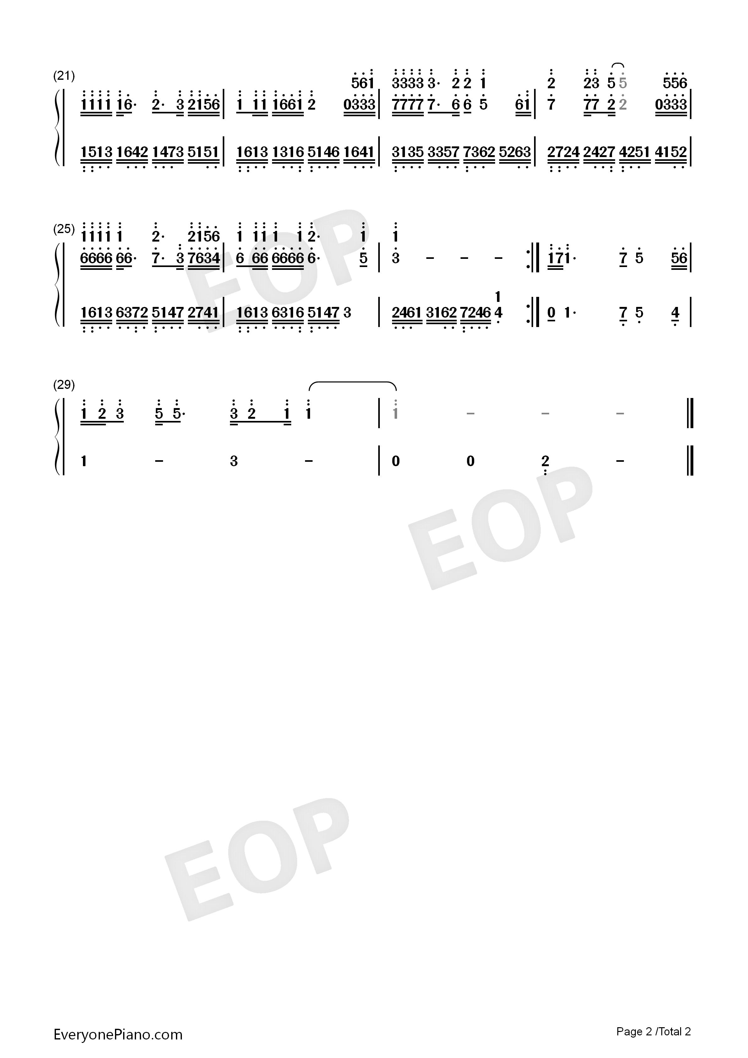 一万个理由钢琴简谱_郑源演唱