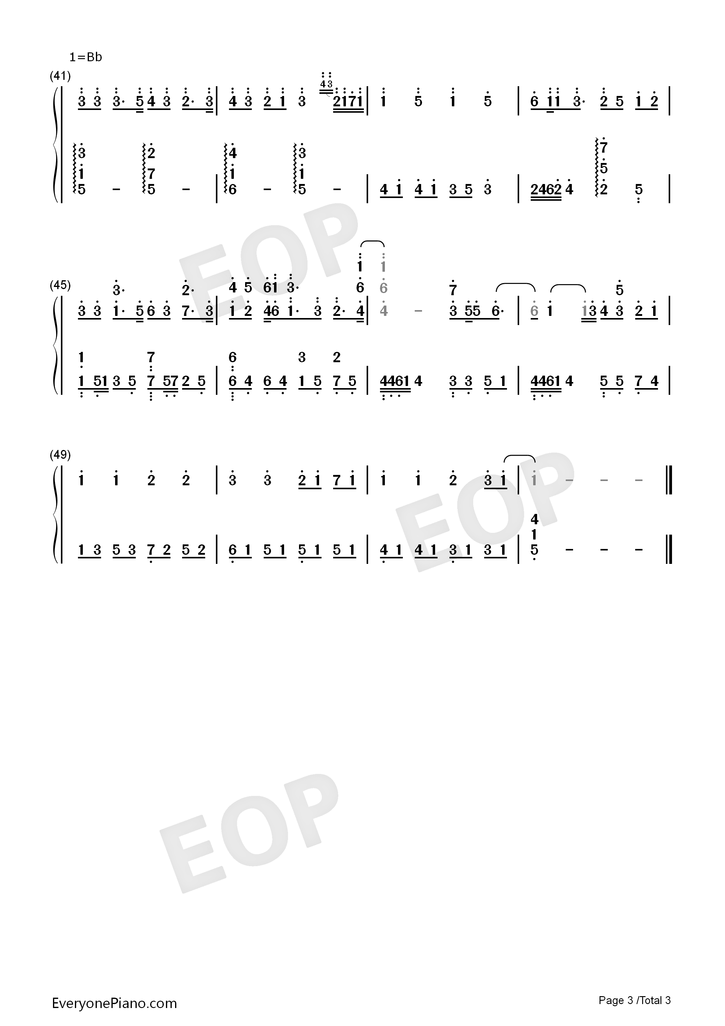 越爱越难过钢琴简谱_吴克群演唱