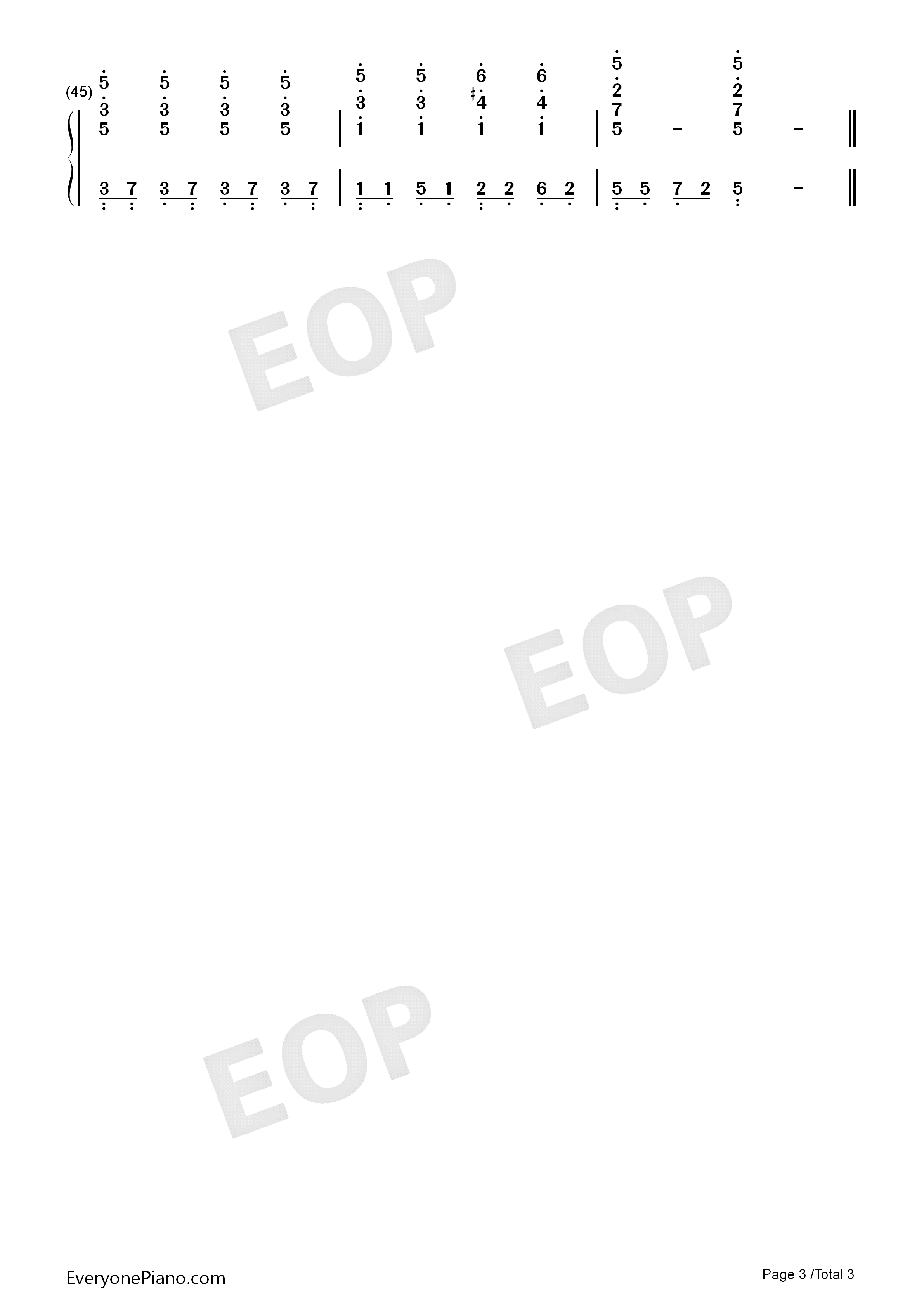 Goodbye_My_Princess钢琴简谱_Oh_Joon_Sung演唱