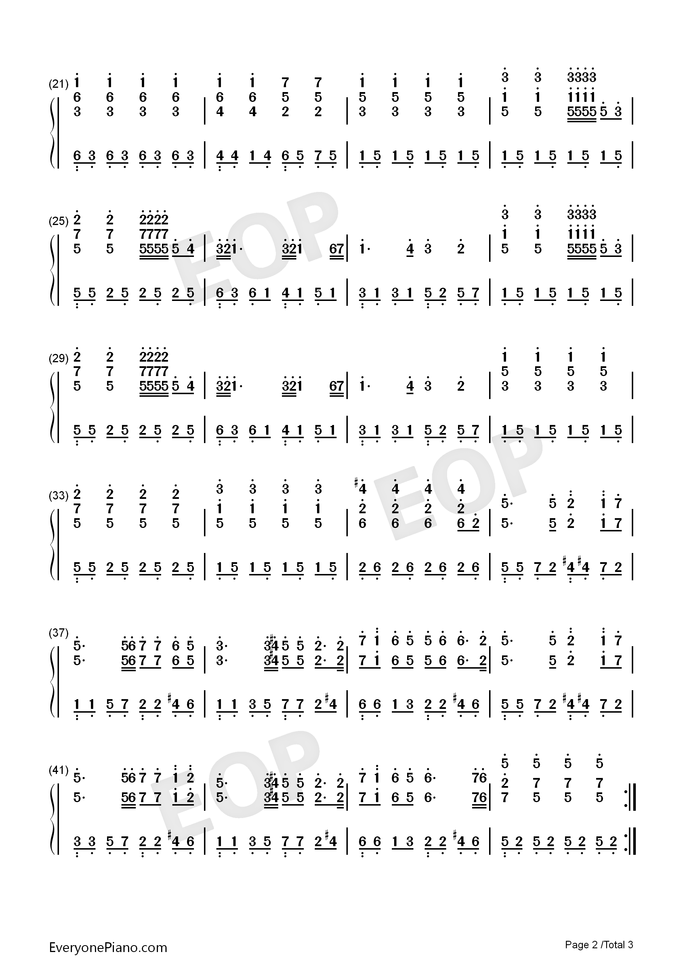 Goodbye_My_Princess钢琴简谱_Oh_Joon_Sung演唱