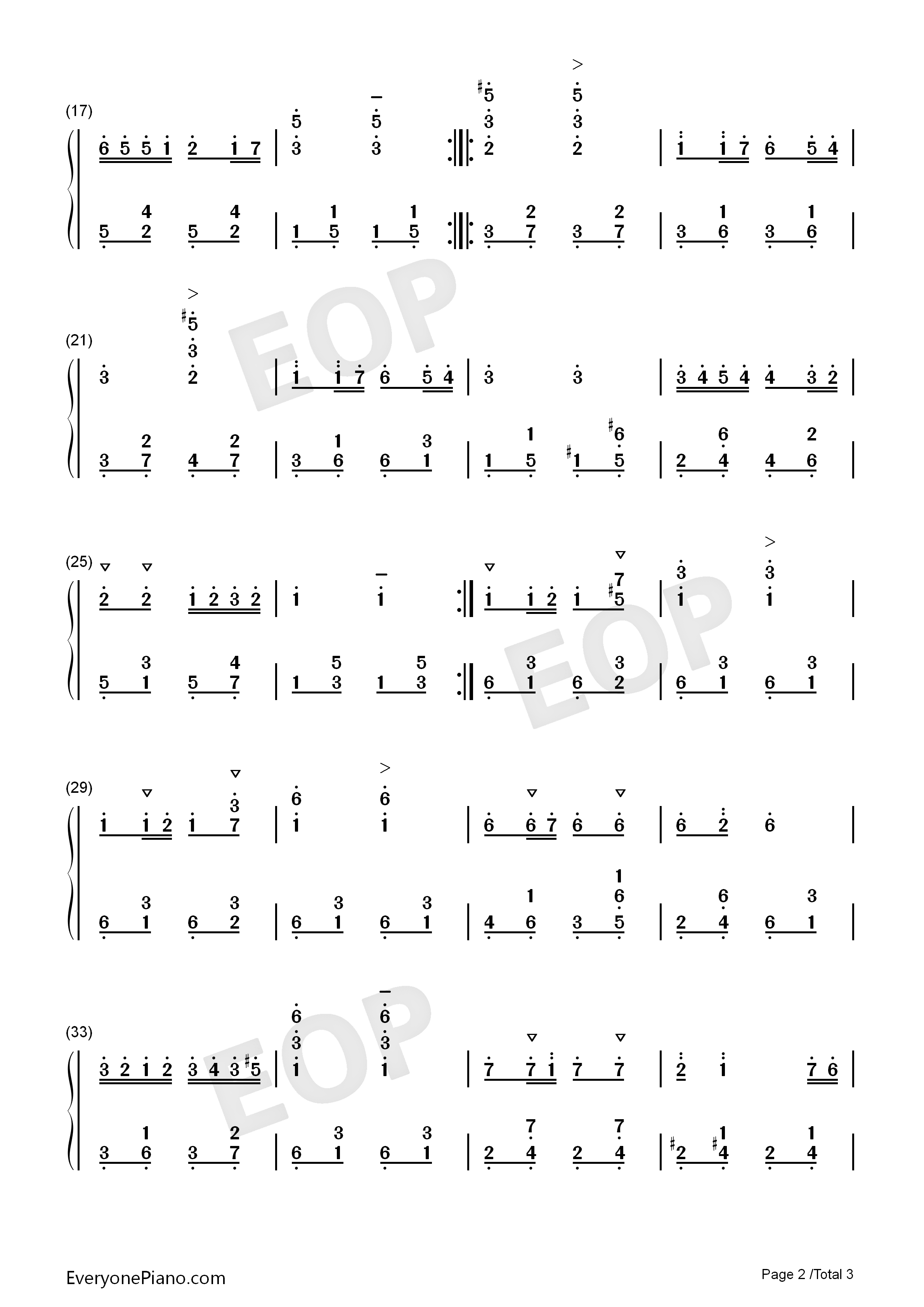 麦兜的故事主题曲钢琴简谱_何崇志演唱