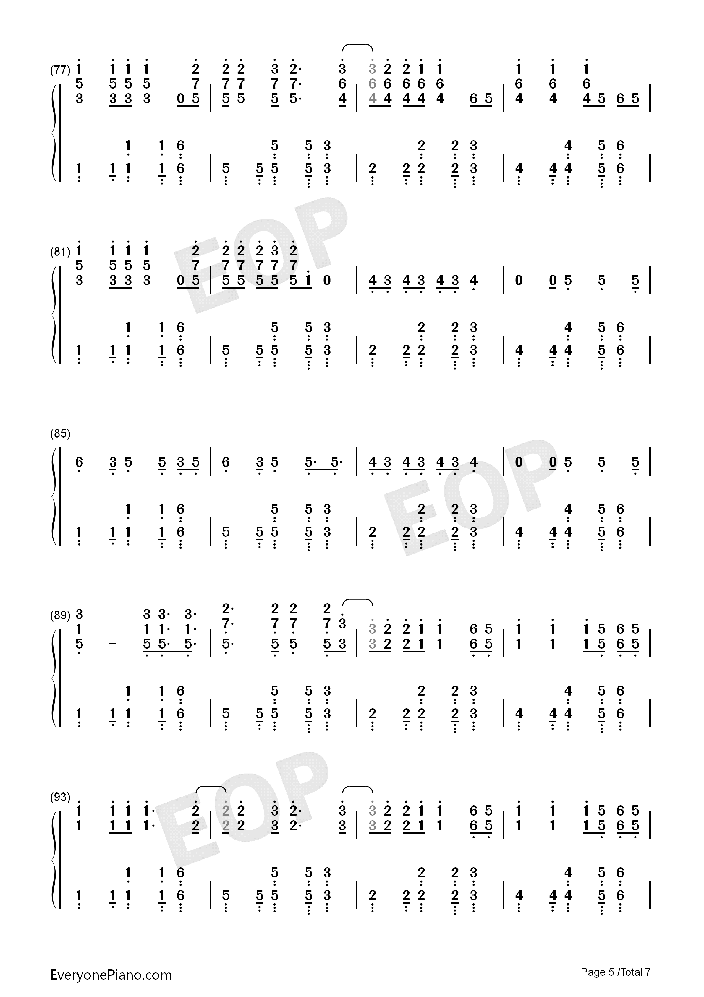 Pumped_up_kicks钢琴简谱_Foster_the_People演唱