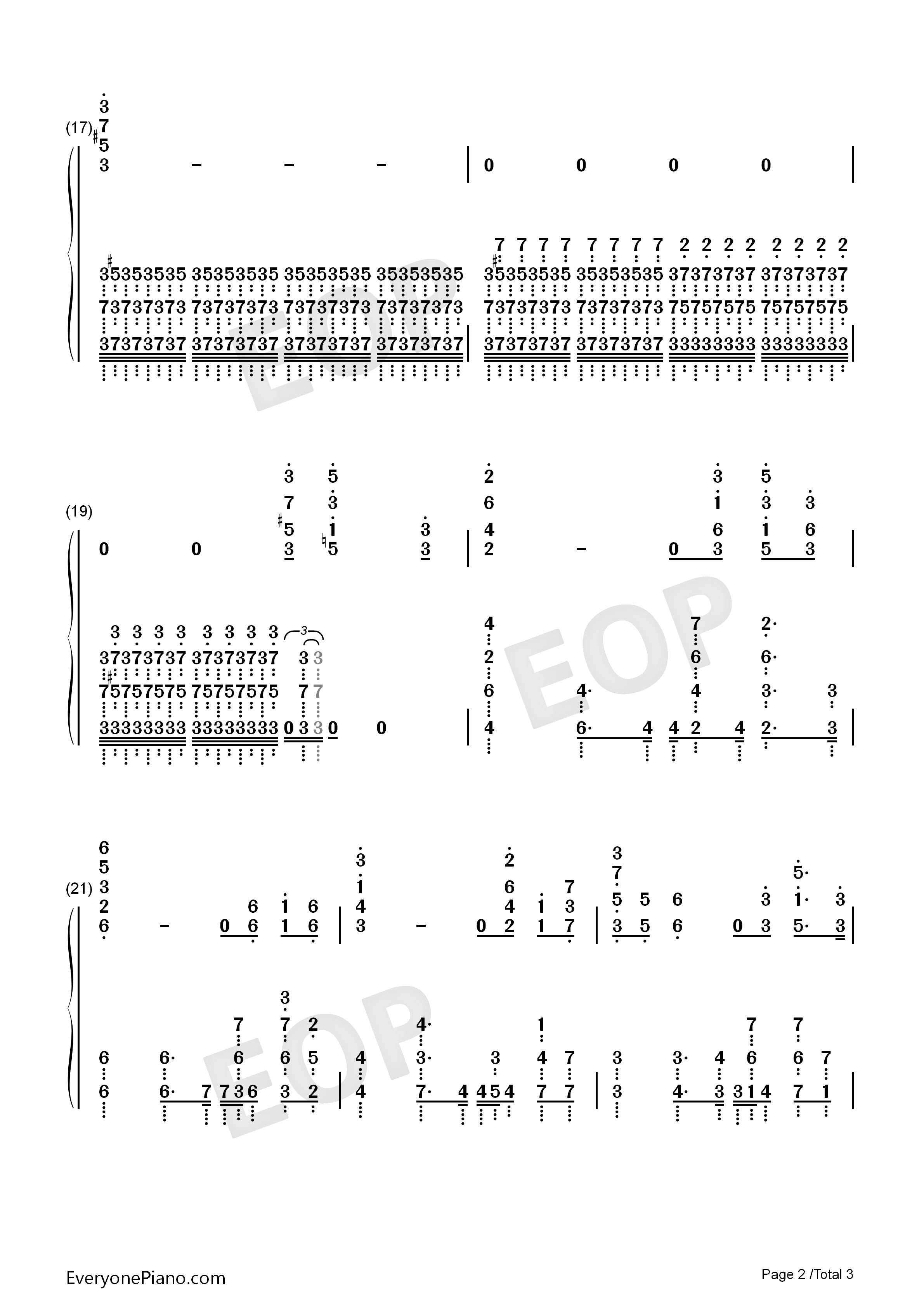 牵绊钢琴简谱_董贞演唱