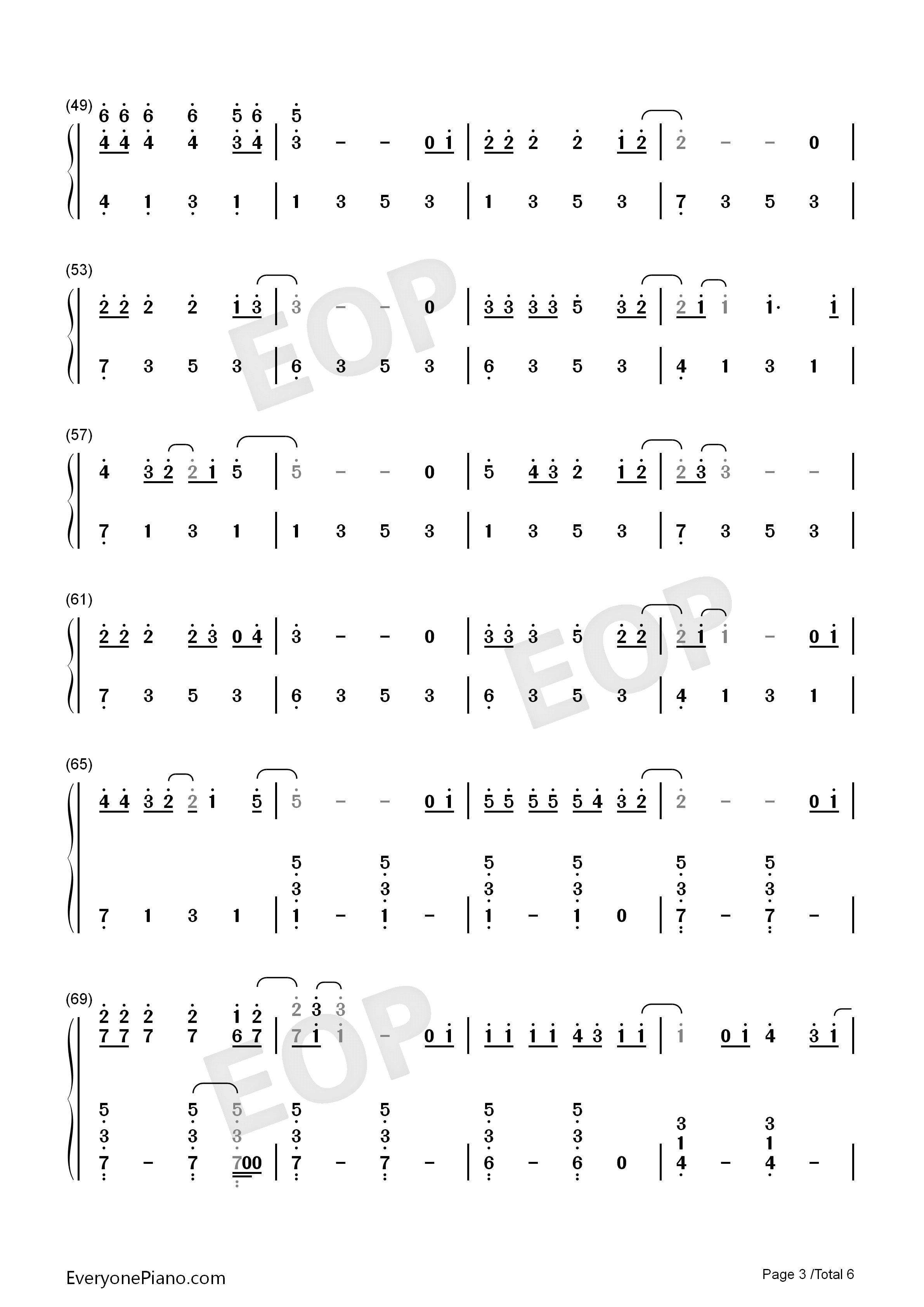 Waiting_Outside_The_Lines钢琴简谱_Greyson_Chance__格雷森·蔡斯演唱