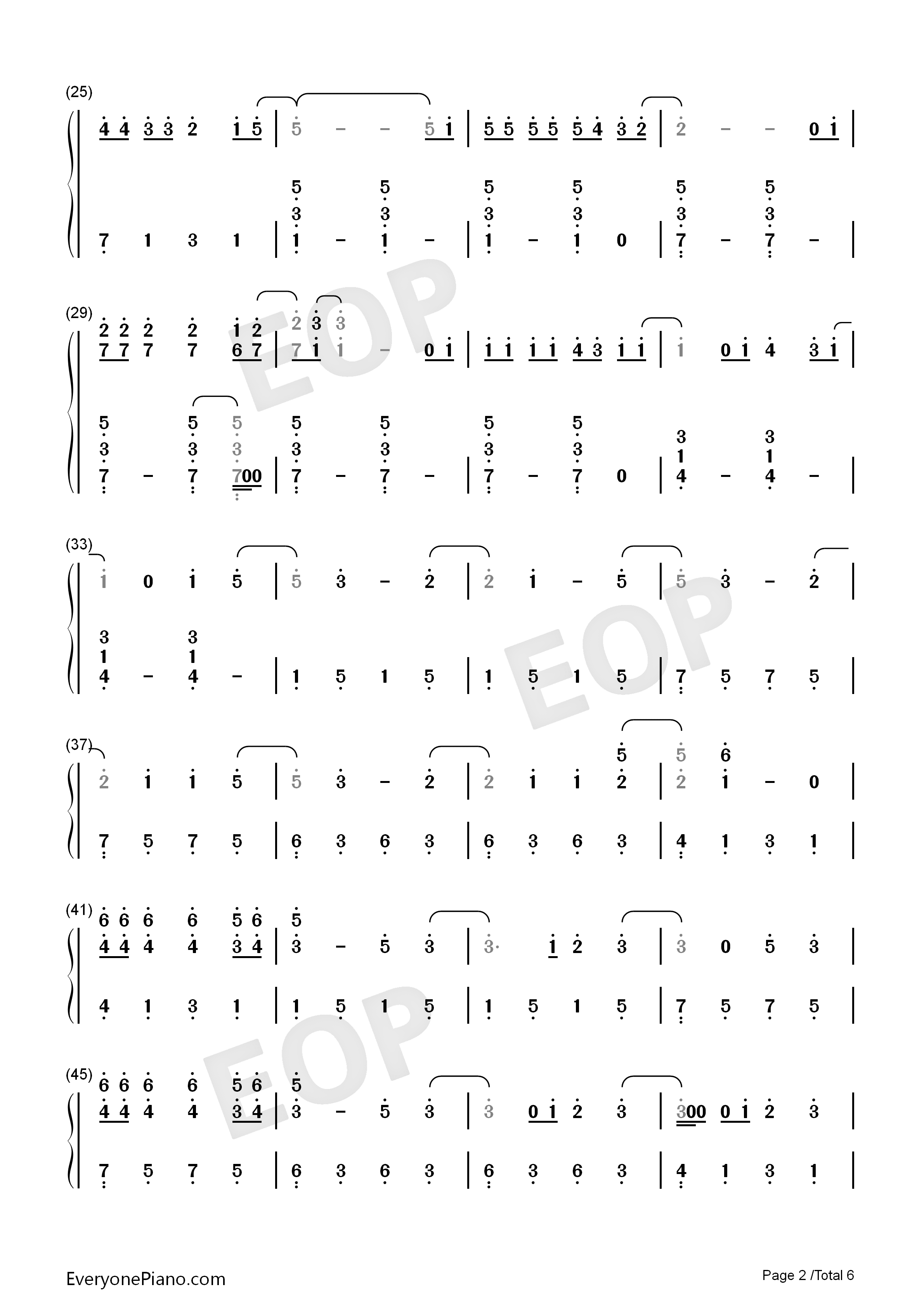 Waiting_Outside_The_Lines钢琴简谱_Greyson_Chance__格雷森·蔡斯演唱