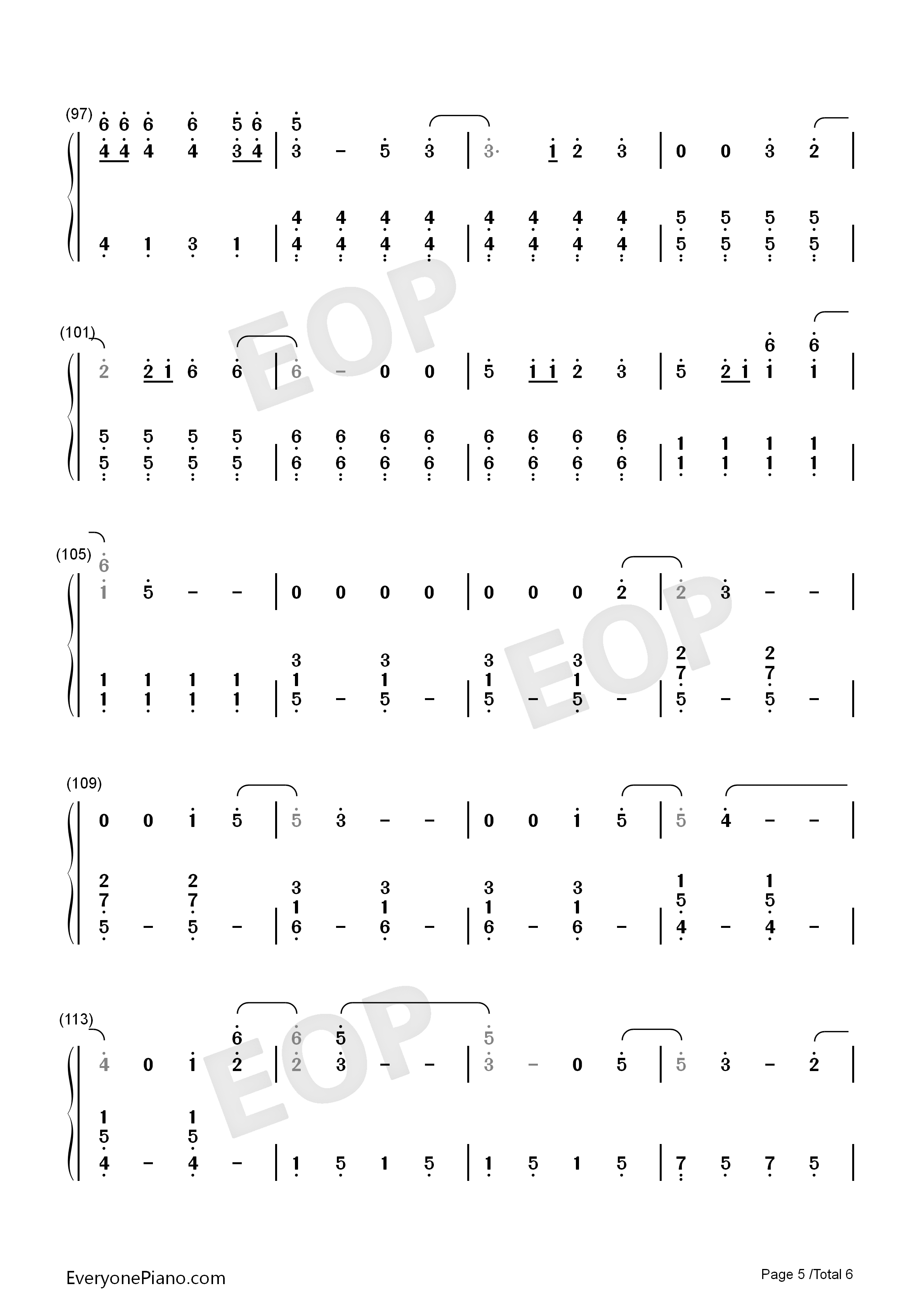 Waiting_Outside_The_Lines钢琴简谱_Greyson_Chance__格雷森·蔡斯演唱