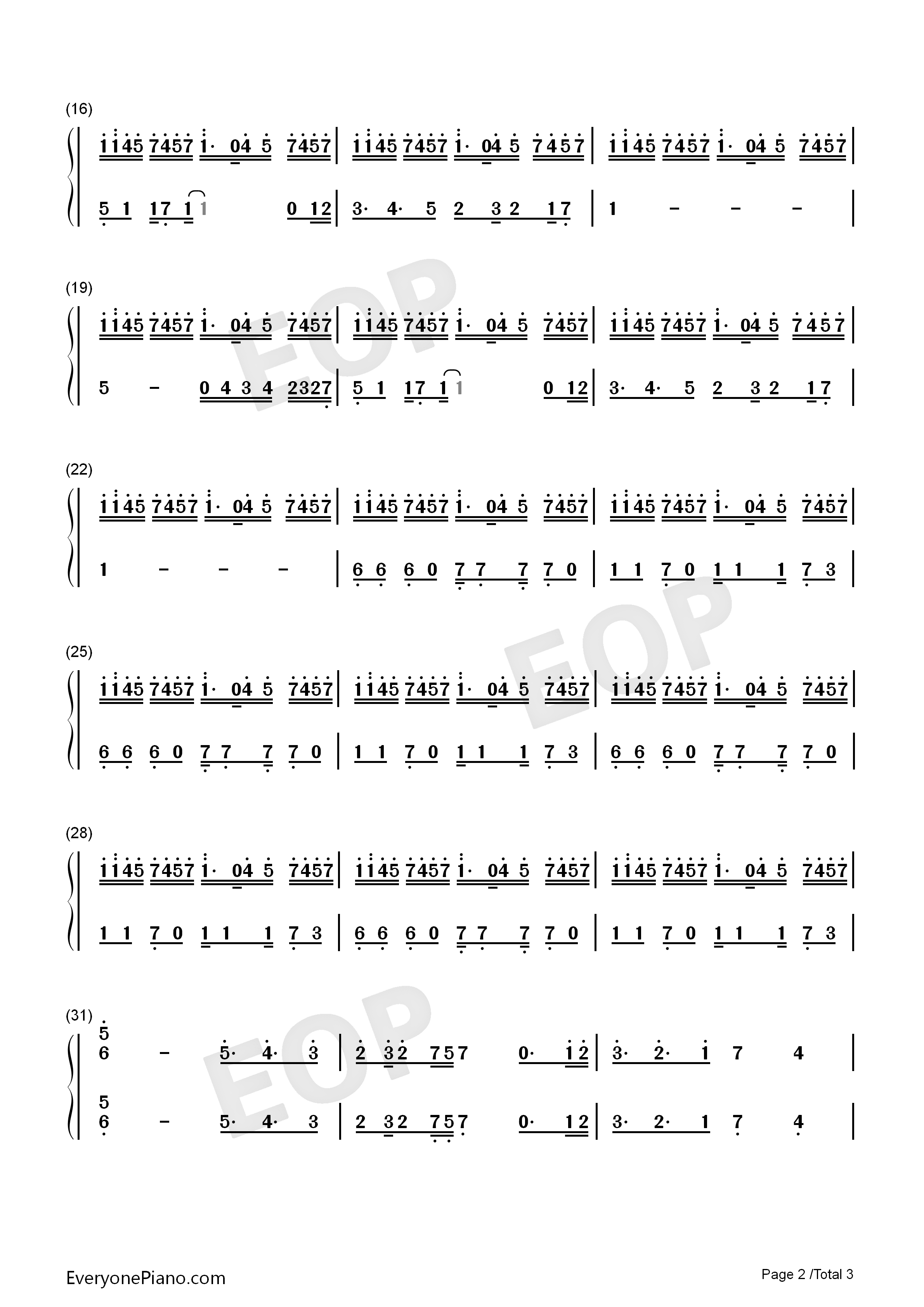 僵尸王博士的复仇主题曲钢琴简谱_Plants_vs._Zombies演唱