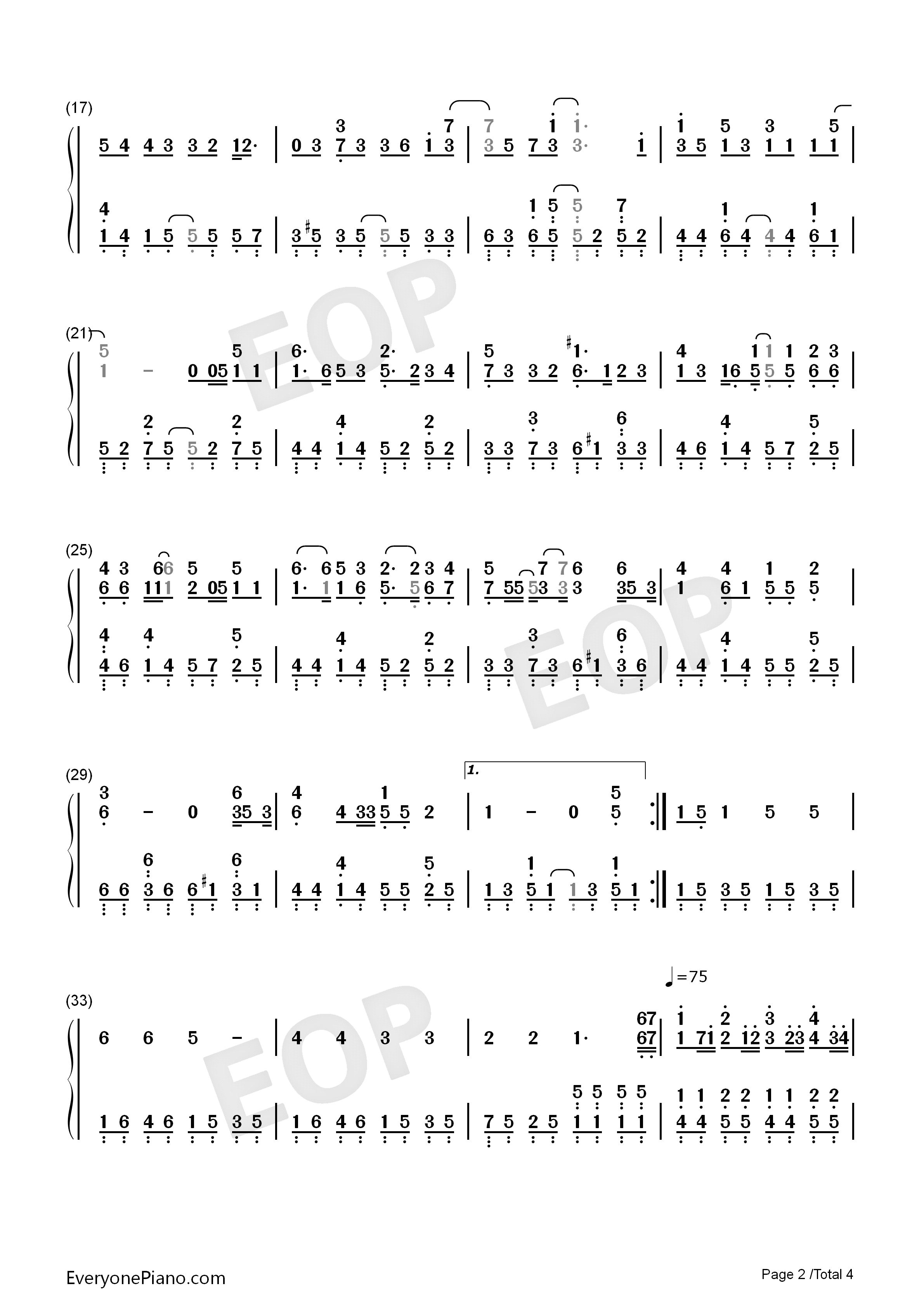 为你写诗钢琴简谱_吴克群演唱