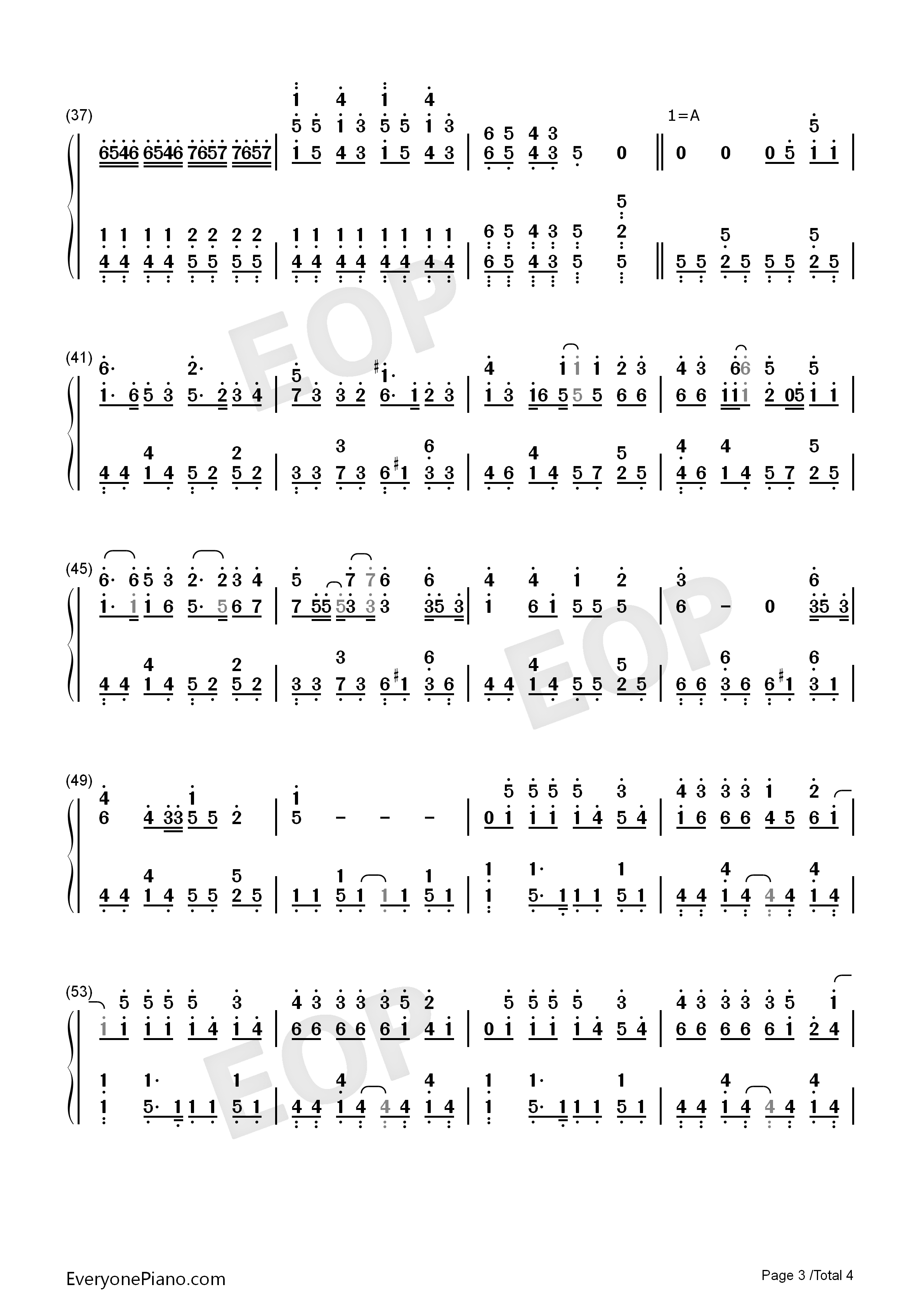 为你写诗钢琴简谱_吴克群演唱