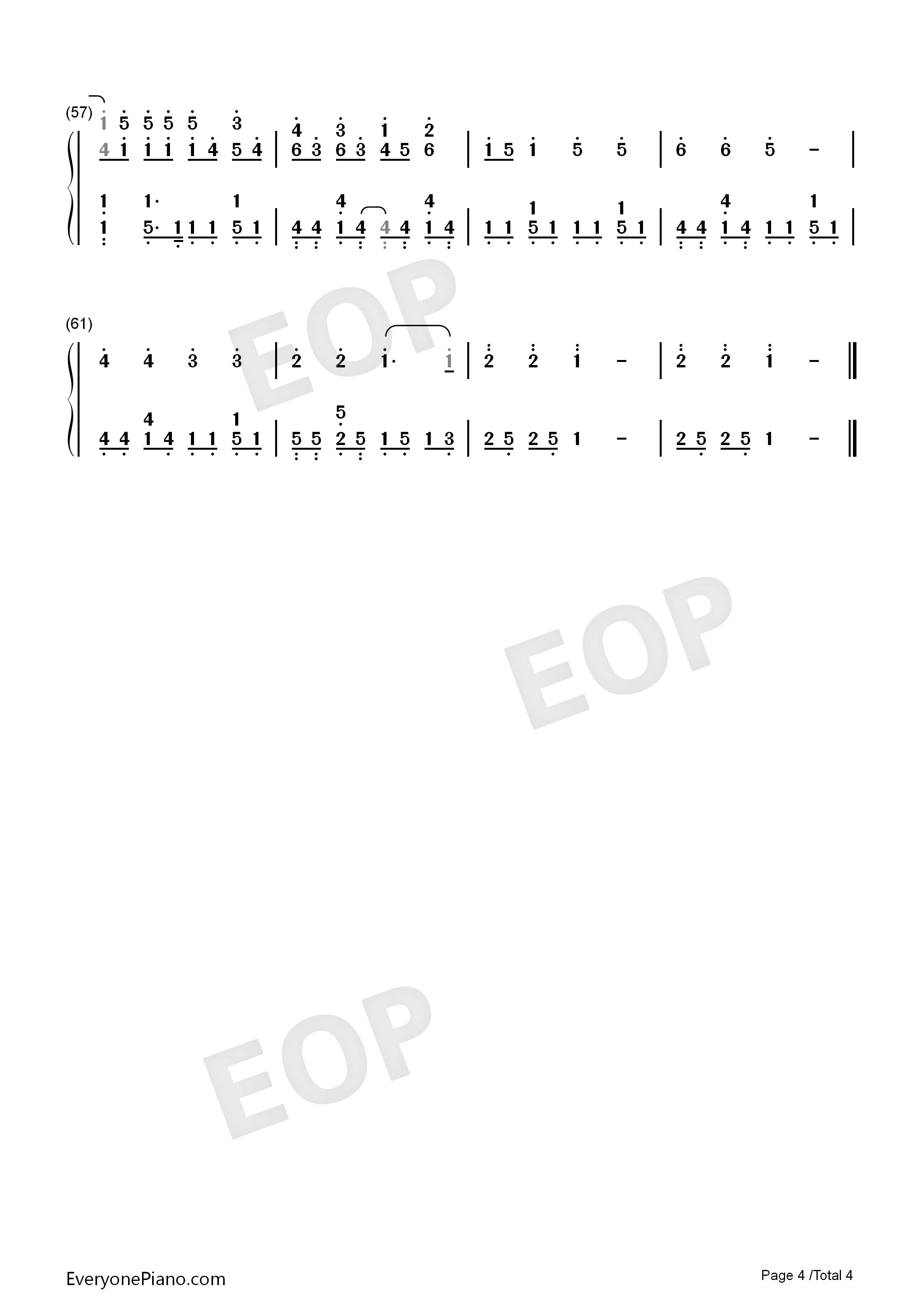 为你写诗钢琴简谱_吴克群演唱
