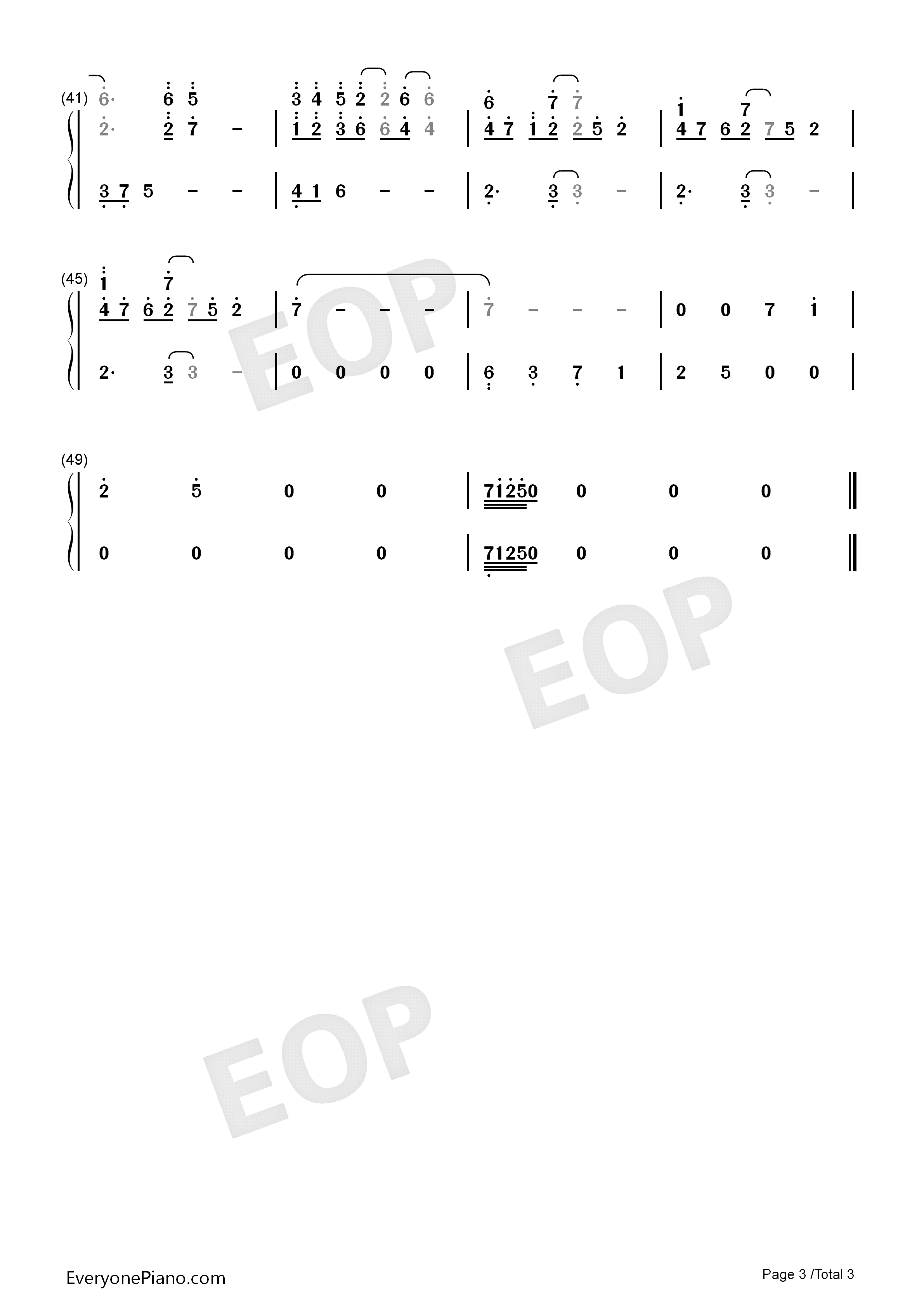 孤独な心钢琴简谱_光宗信吉演唱