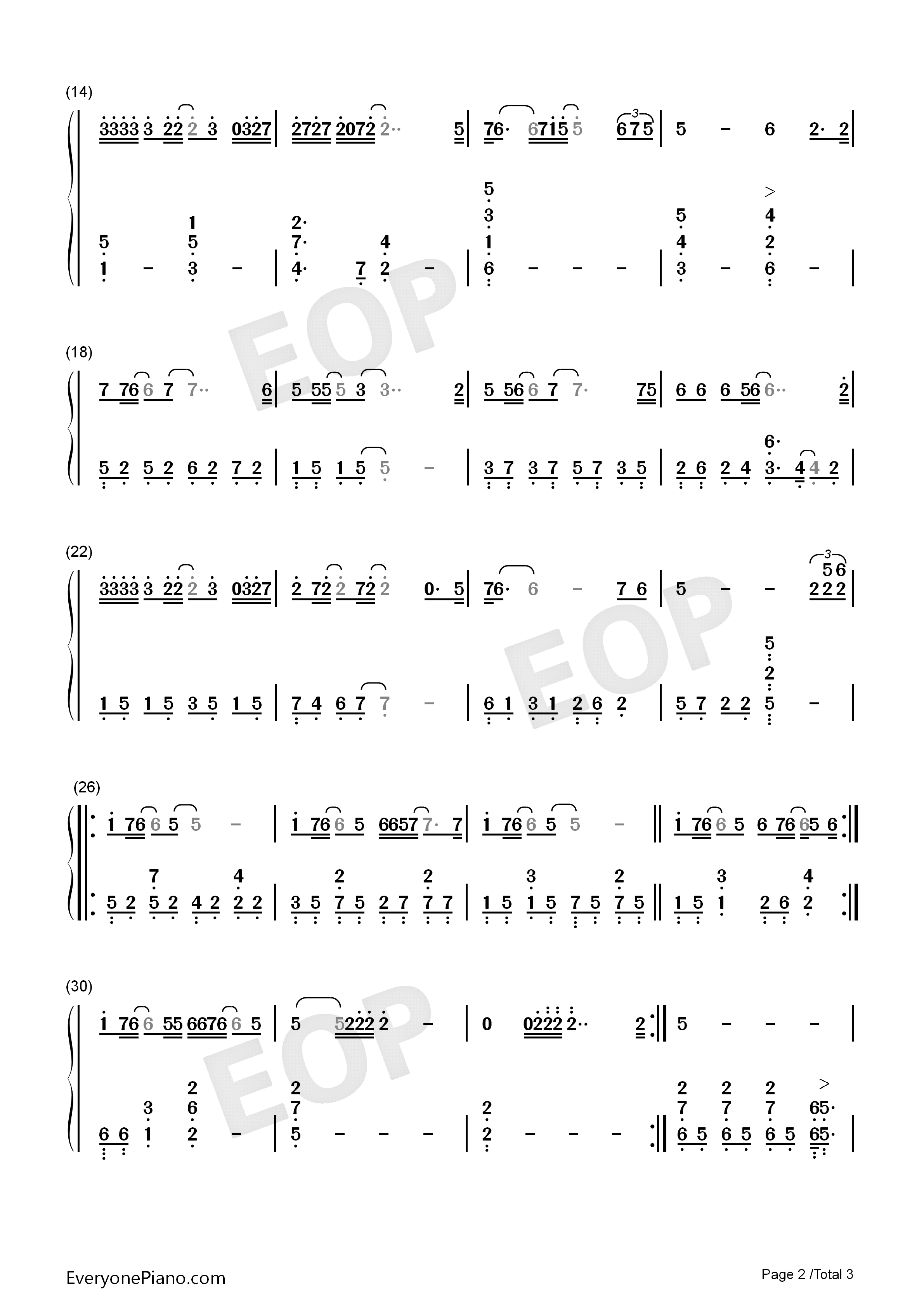 爱不爱我钢琴简谱_零点乐队演唱