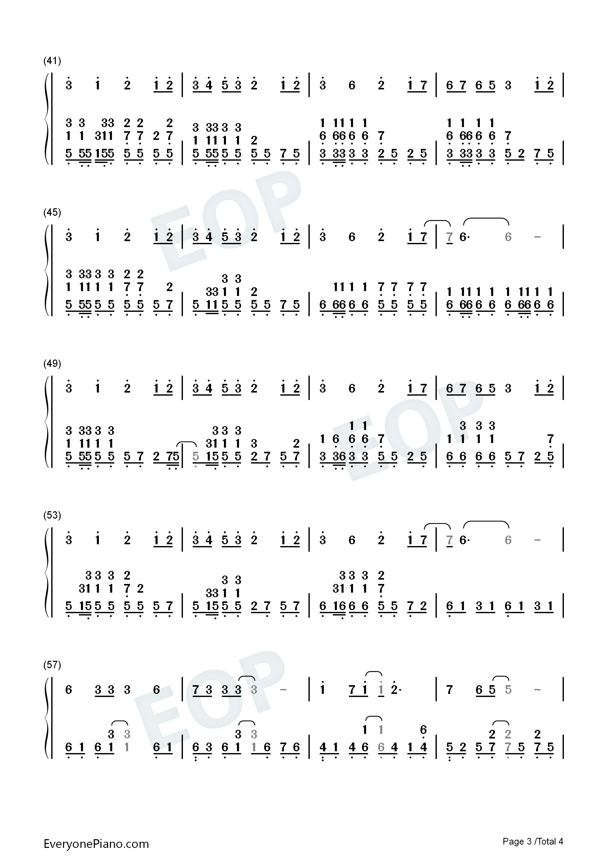 一千零一夜钢琴简谱_邰正宵演唱