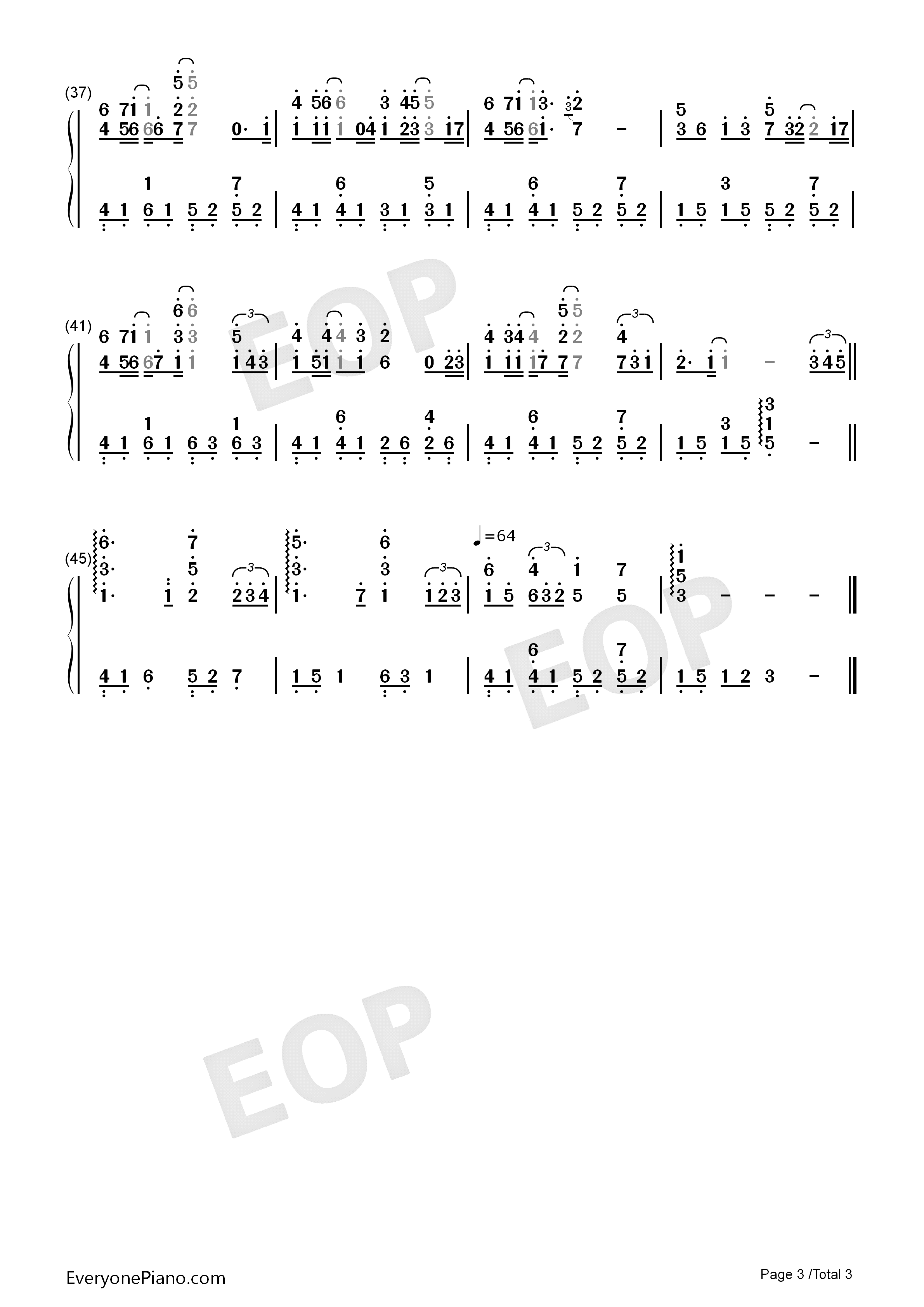 唱得响亮钢琴简谱_罗俊霖演唱