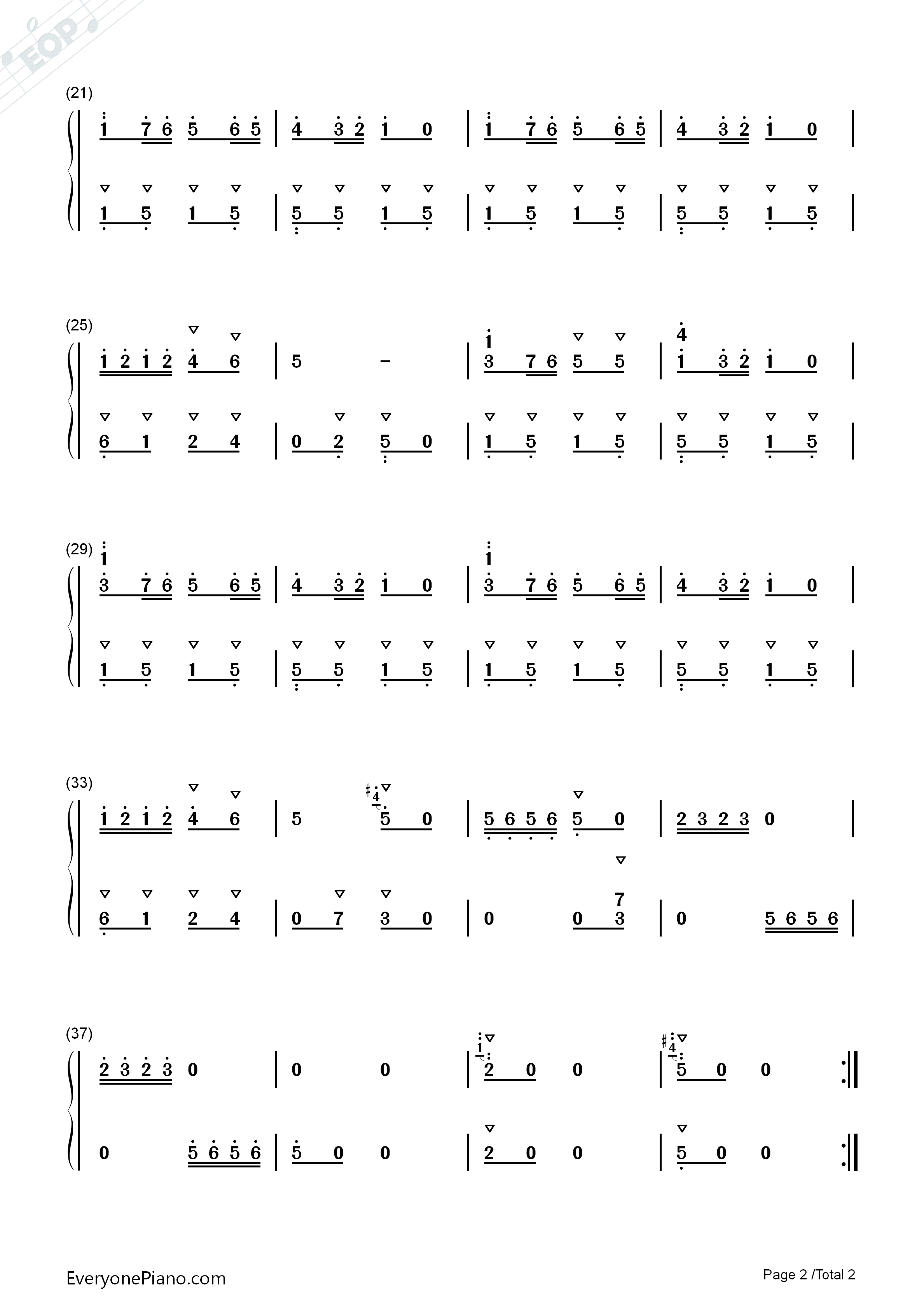 儿童献花舞钢琴简谱_金爱平演唱