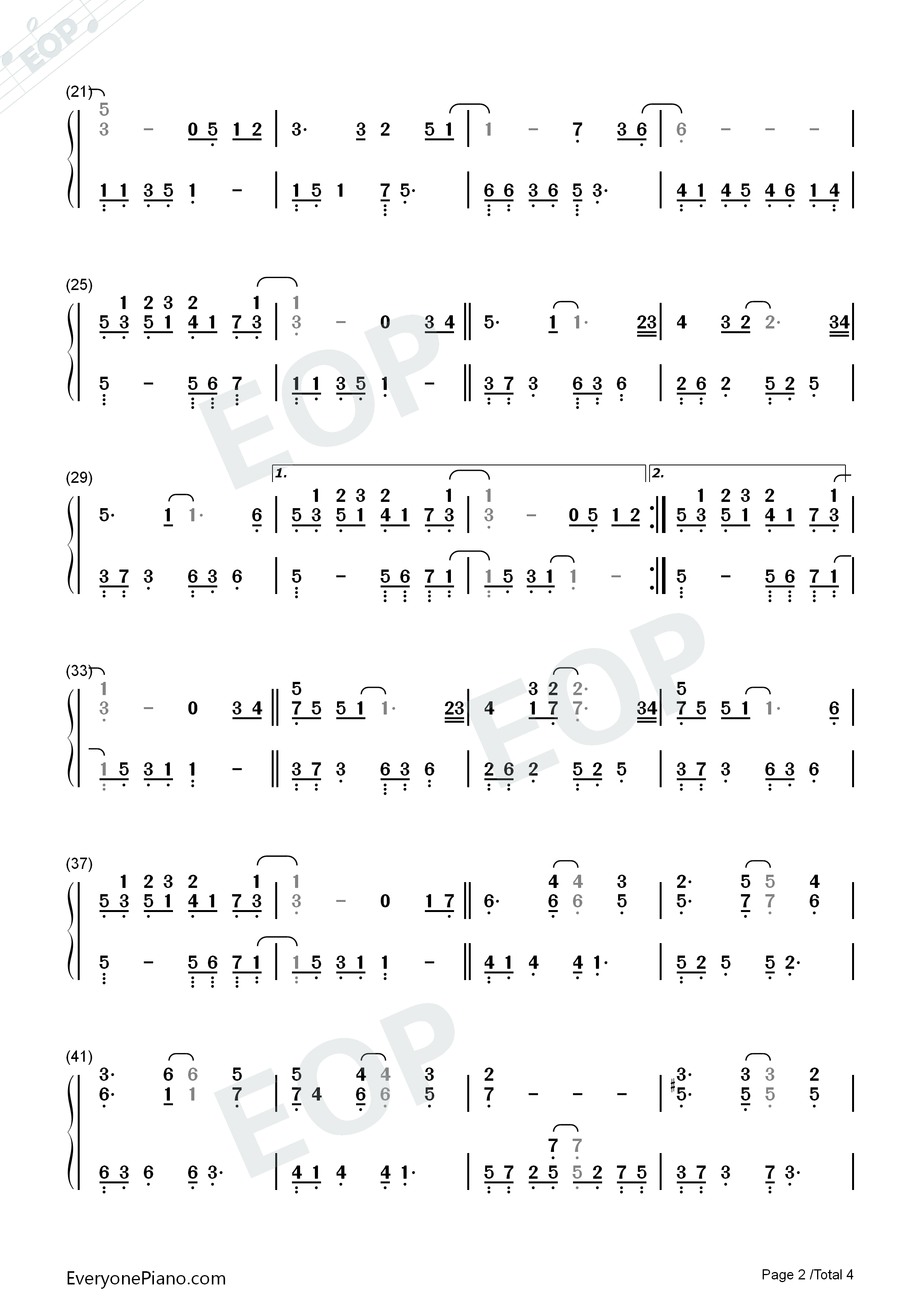 安妮的仙境钢琴简谱_班得瑞__Bandari演唱