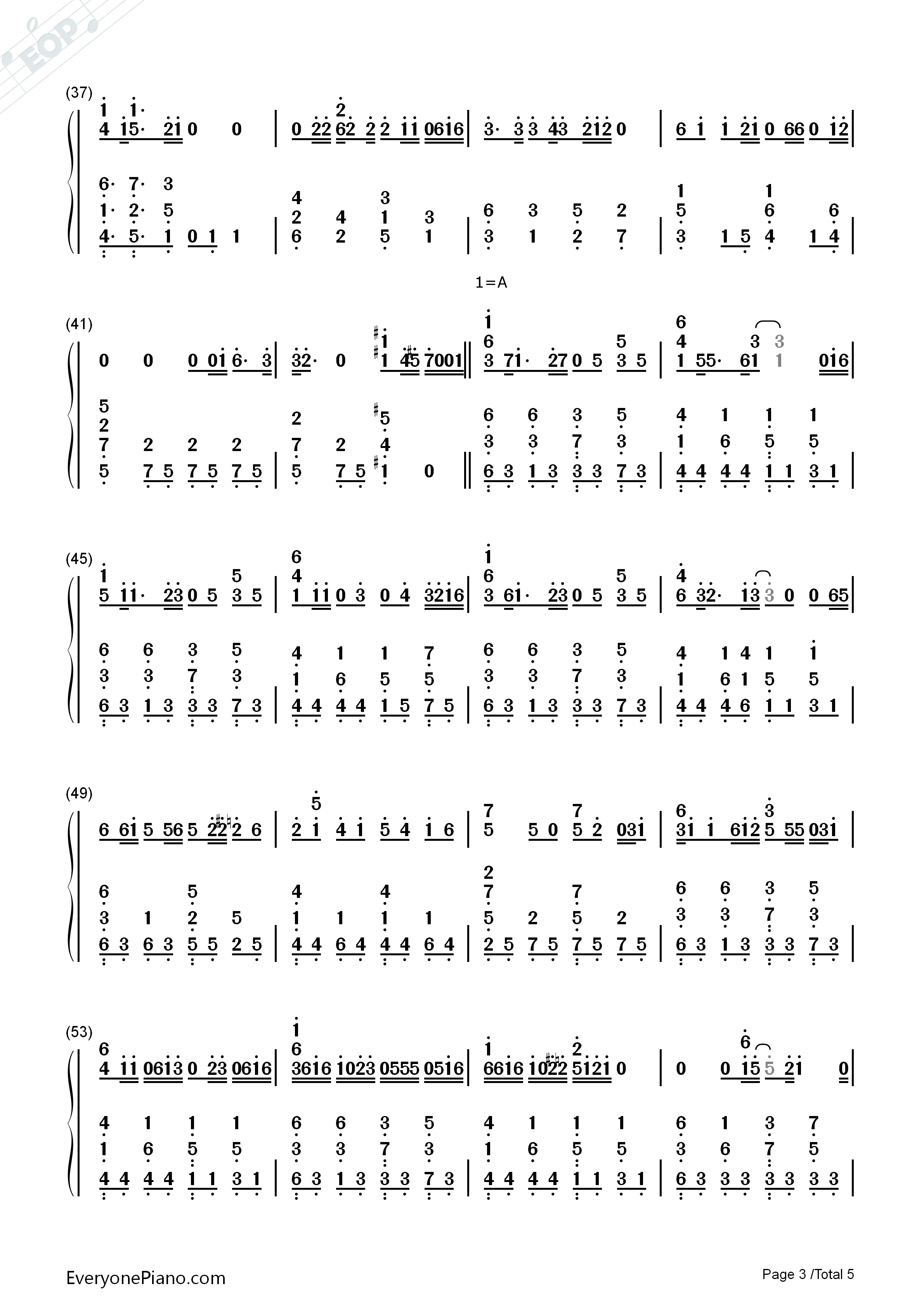 蝶々结び钢琴简谱_Aimer演唱