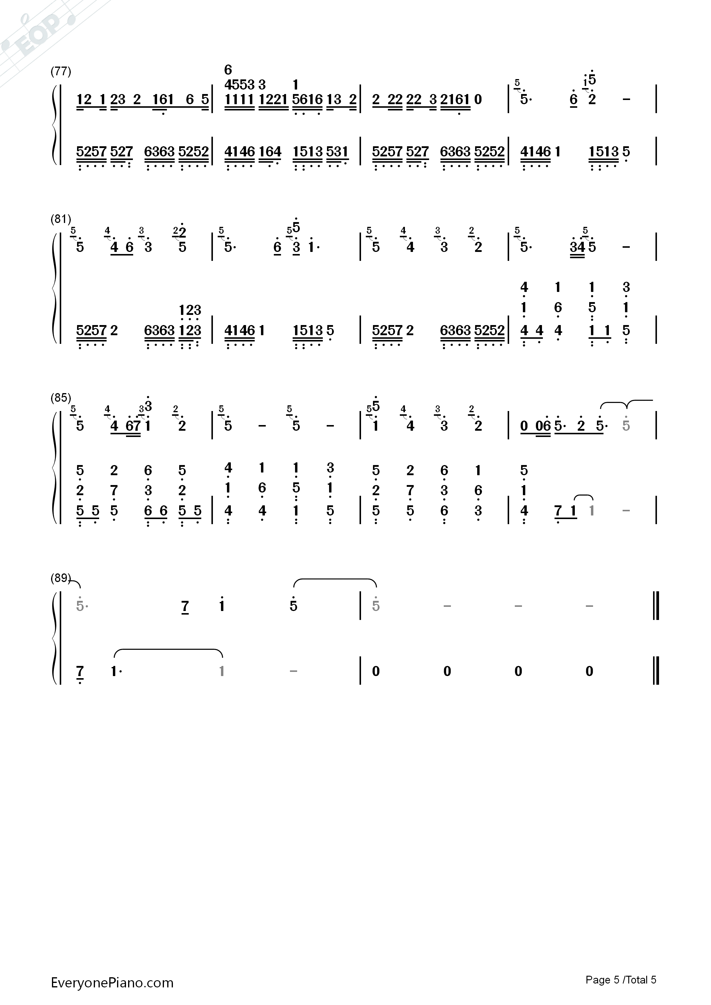 蝶々结び钢琴简谱_Aimer演唱