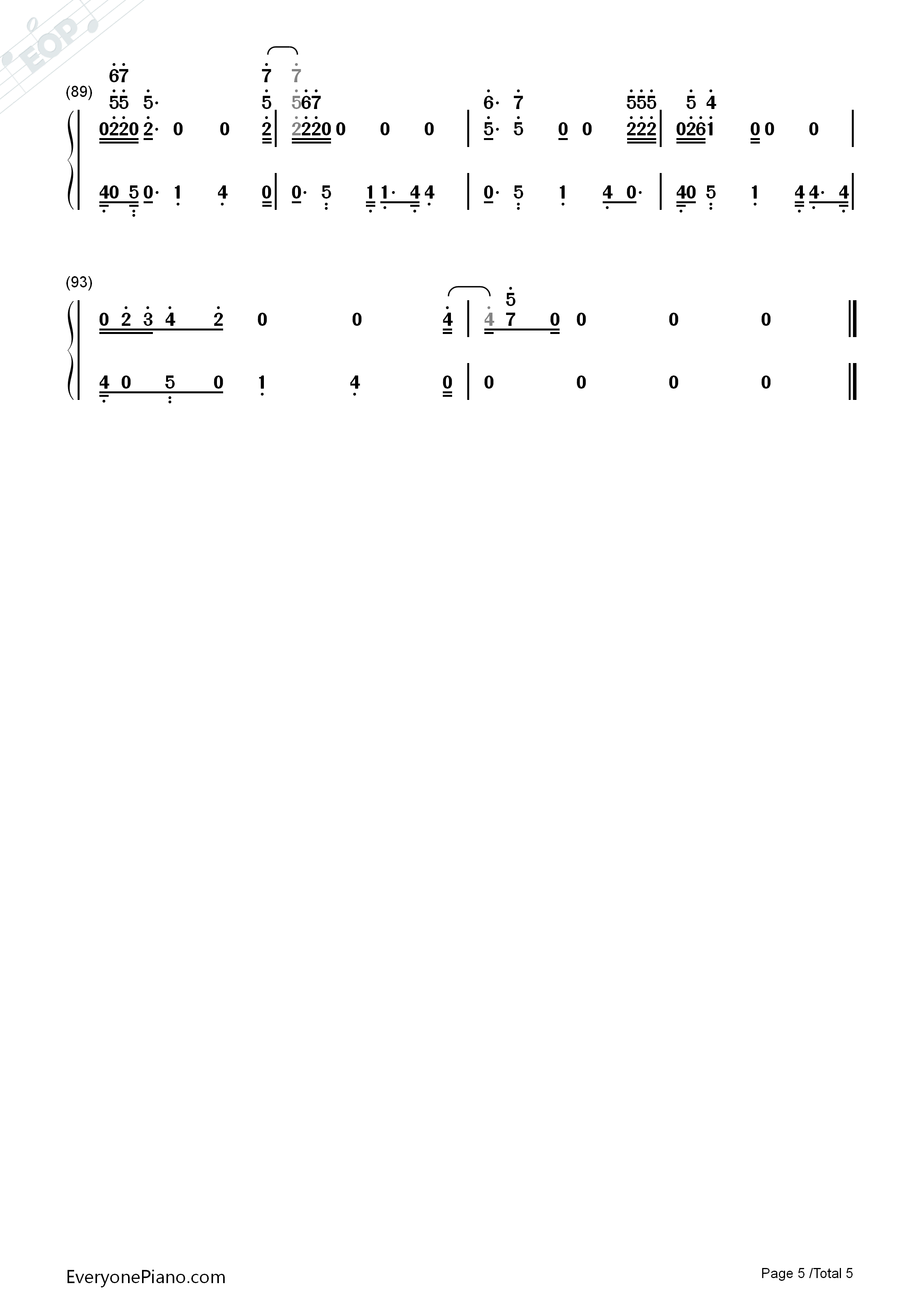 Yellow_Light钢琴简谱_Pharrell_Williams演唱
