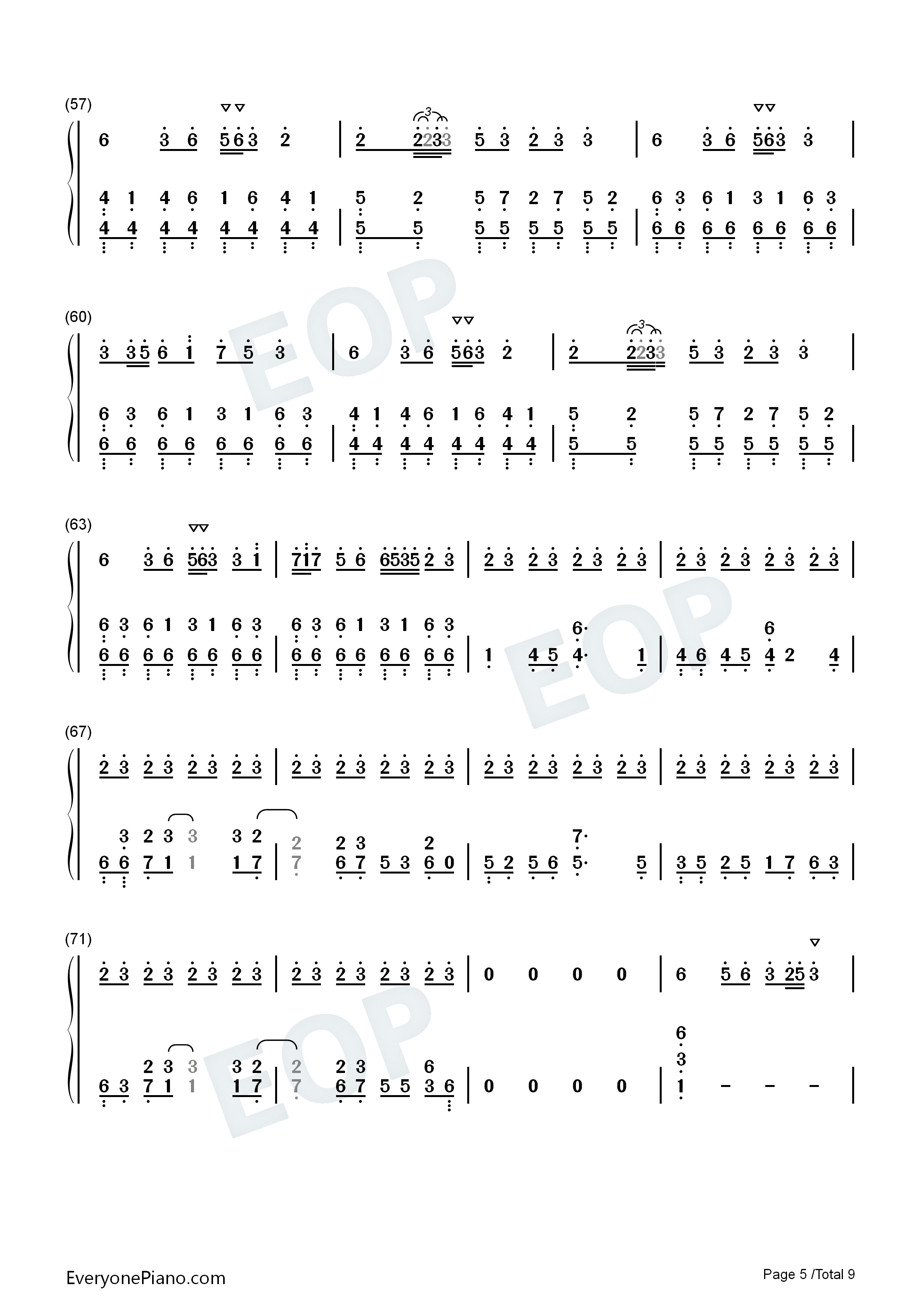 Last_Dance钢琴简谱_Xomu演唱