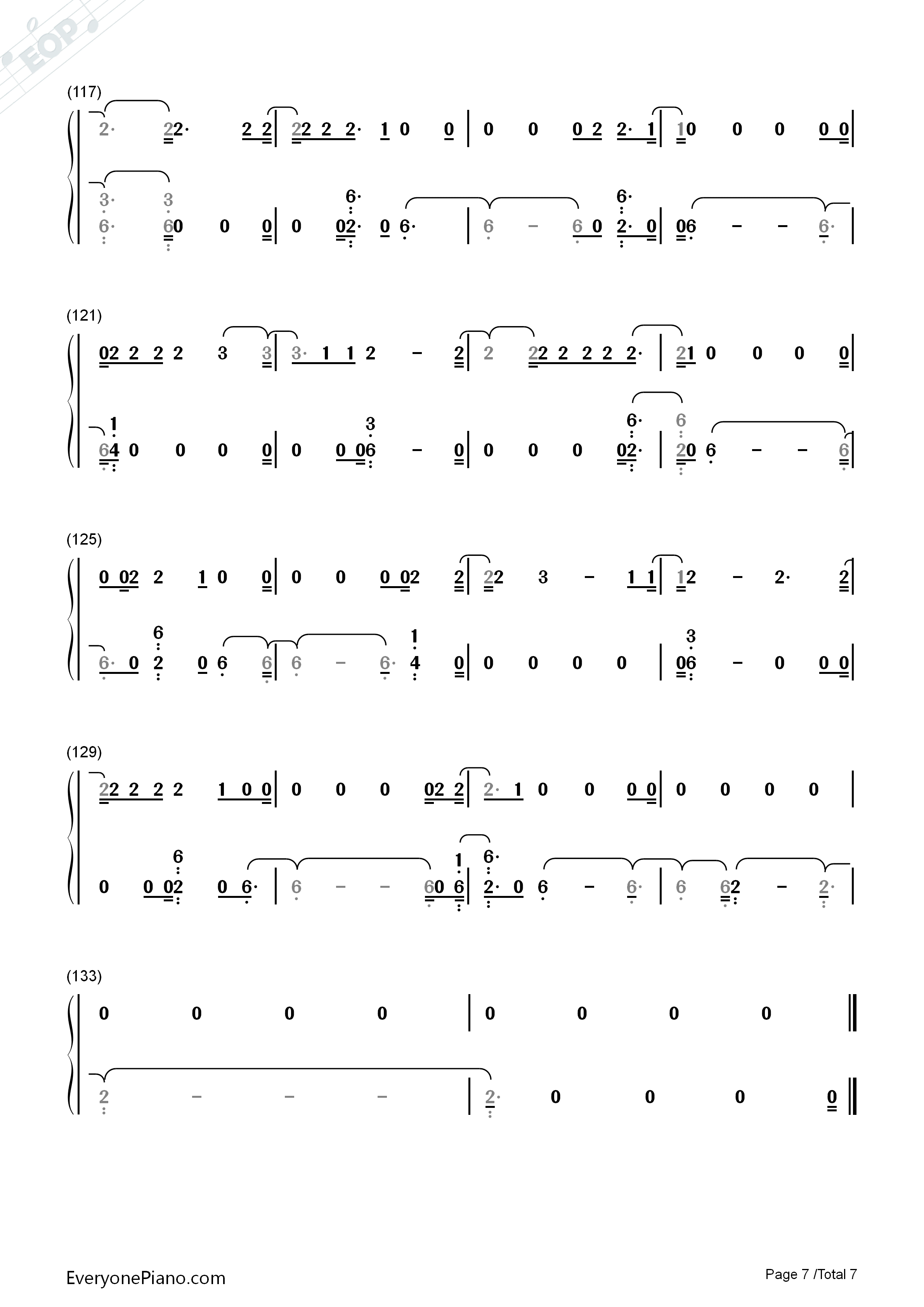 I_Don't_Know_Why钢琴简谱_Imagine_Dragons演唱