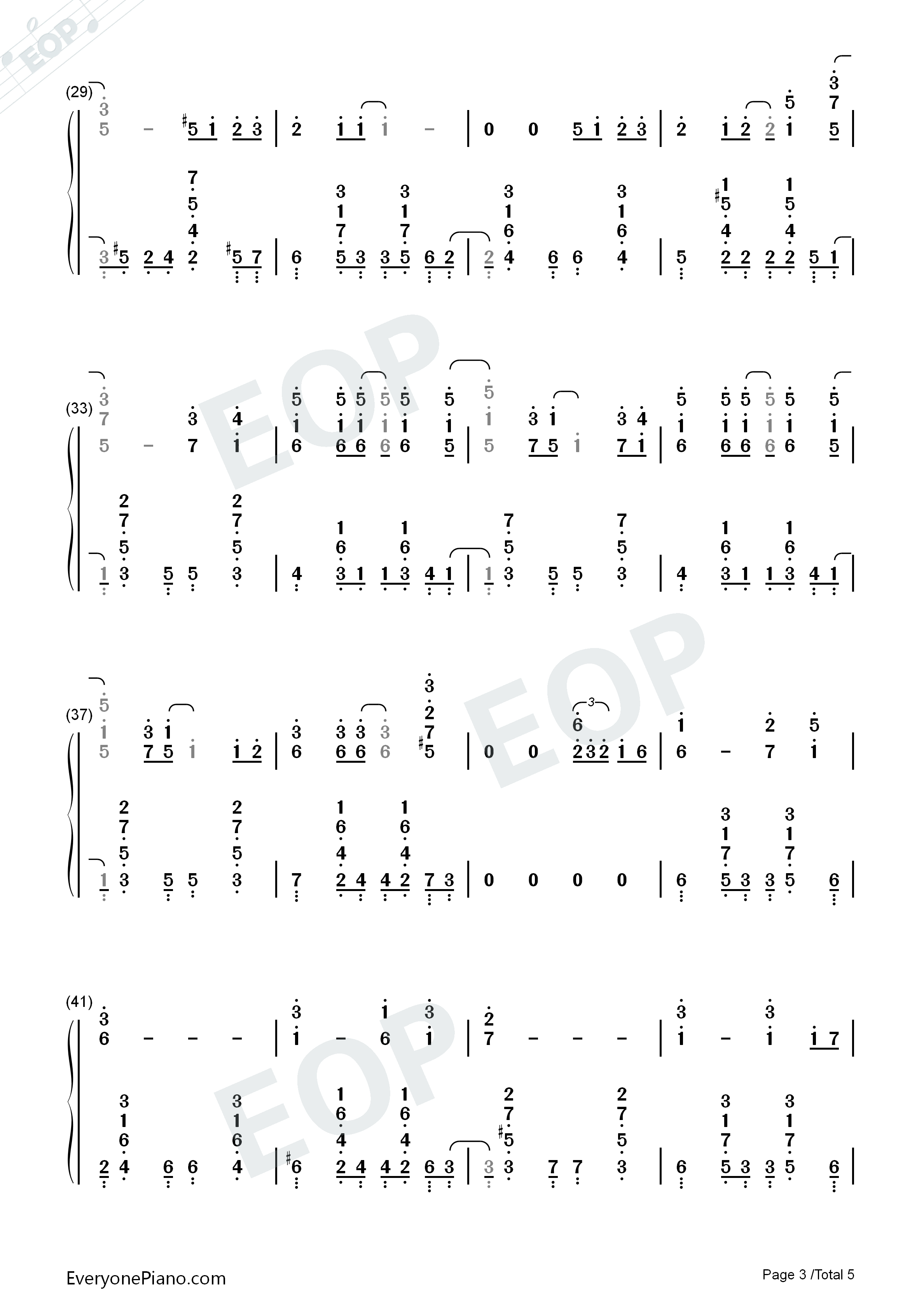 Summer爵士版钢琴简谱_久石让演唱
