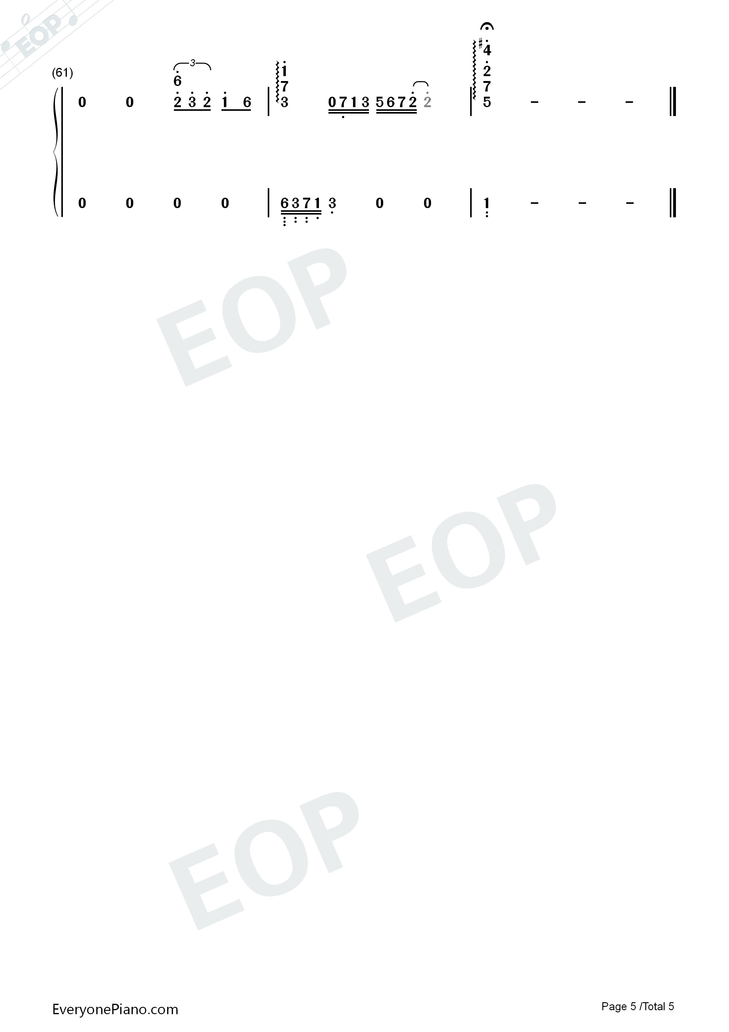 Summer爵士版钢琴简谱_久石让演唱