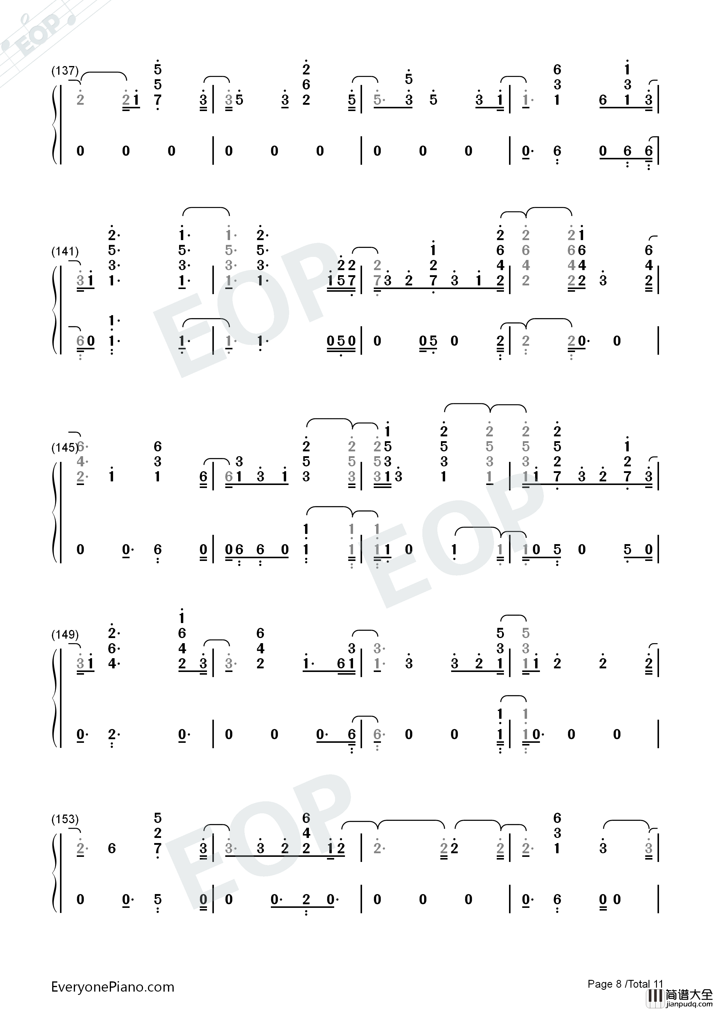 Fuego钢琴简谱_Eleni_Foureira演唱