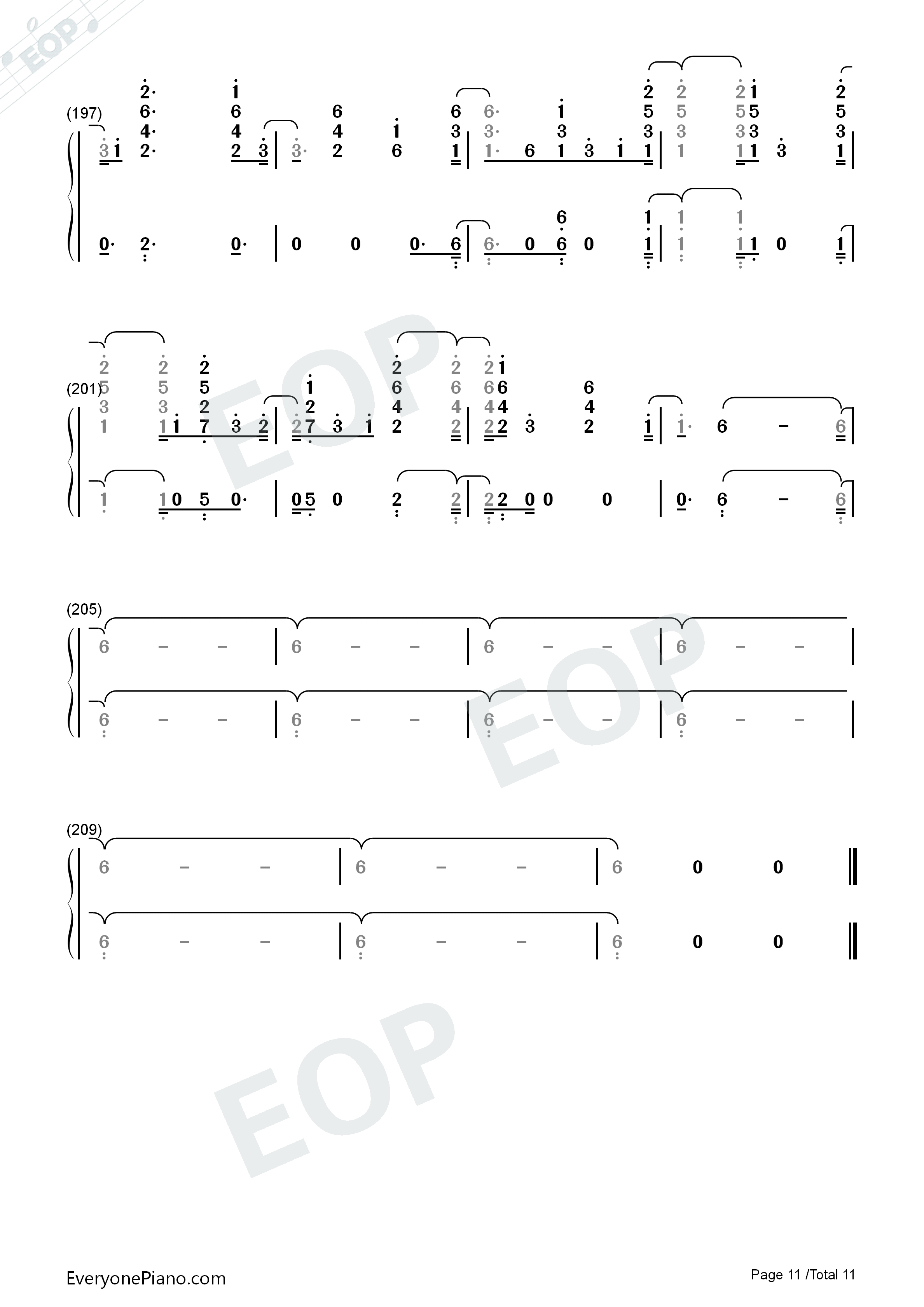 Fuego钢琴简谱_Eleni_Foureira演唱