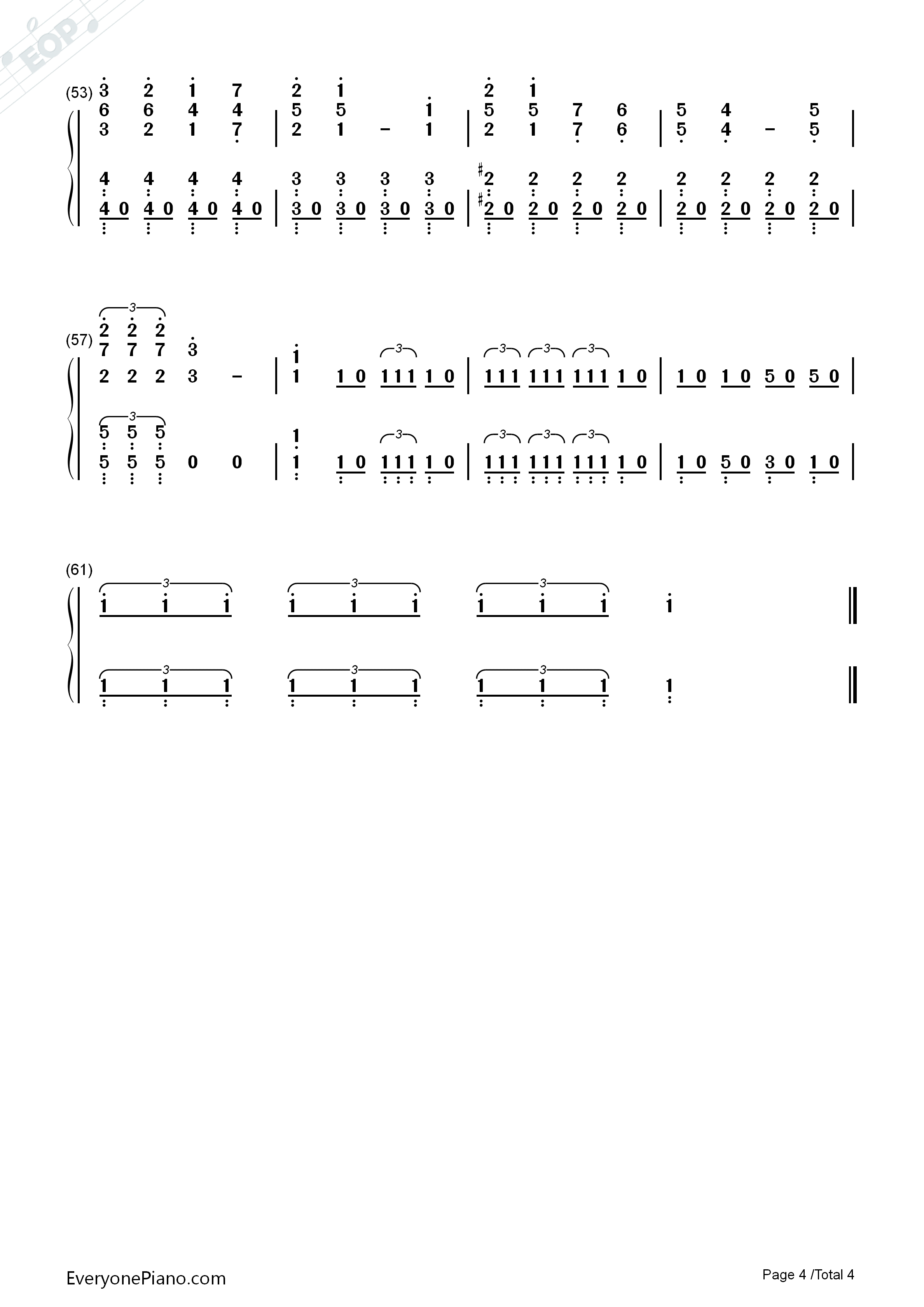 The_Girls_Are_Alright钢琴简谱_saya演唱