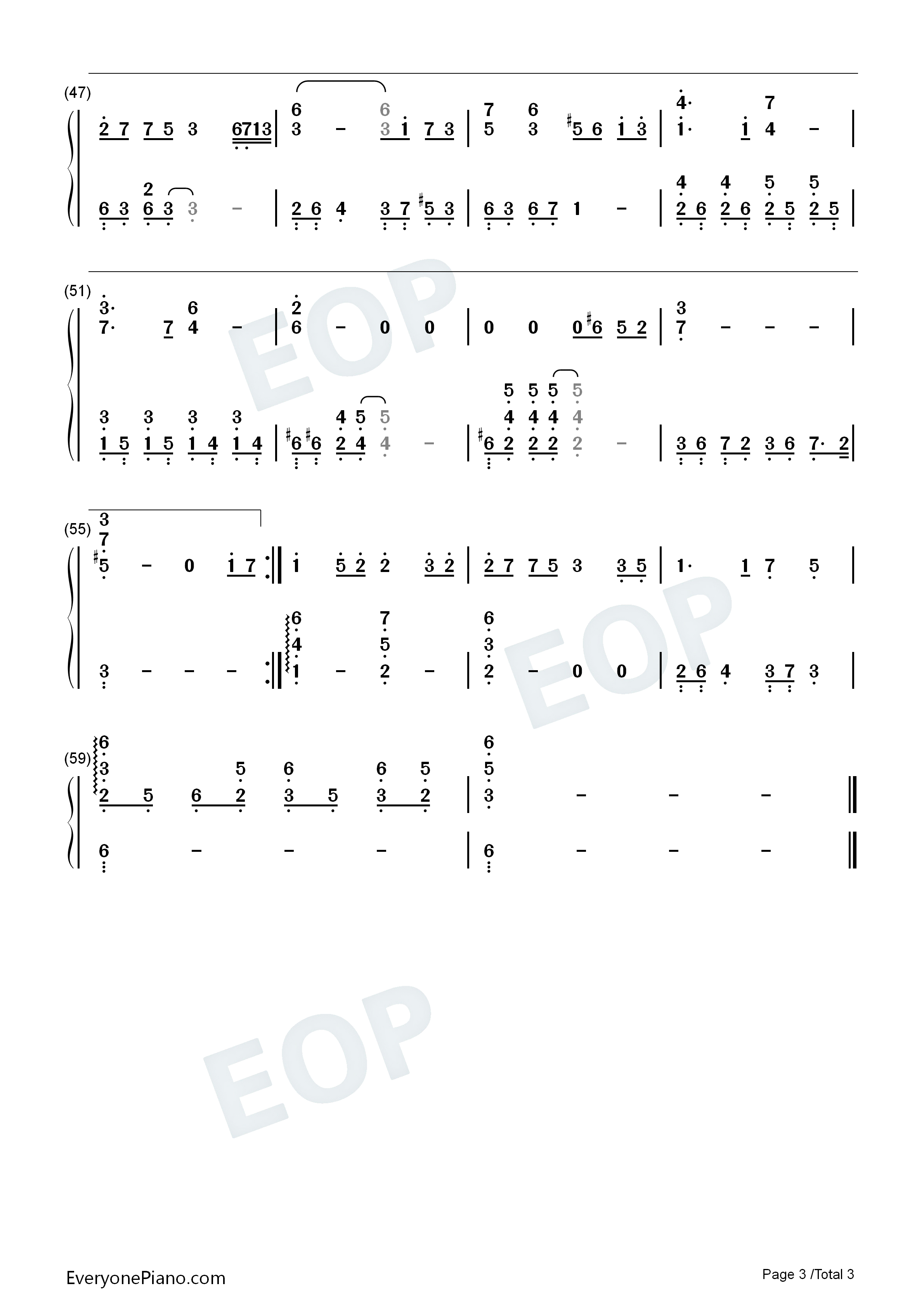 越单纯越幸福钢琴简谱_王筝演唱