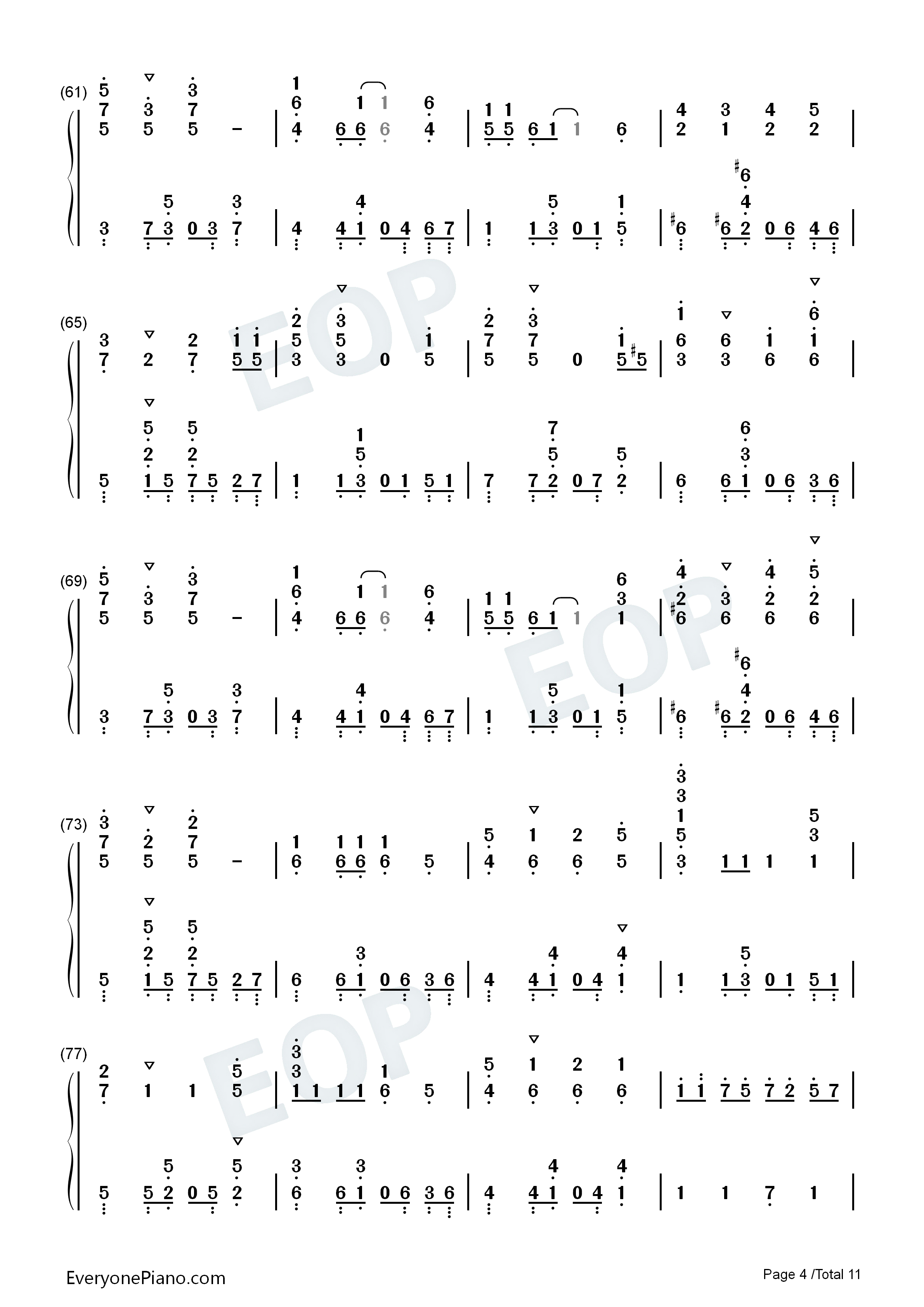 キョリ感钢琴简谱_ハコニワリリィ演唱