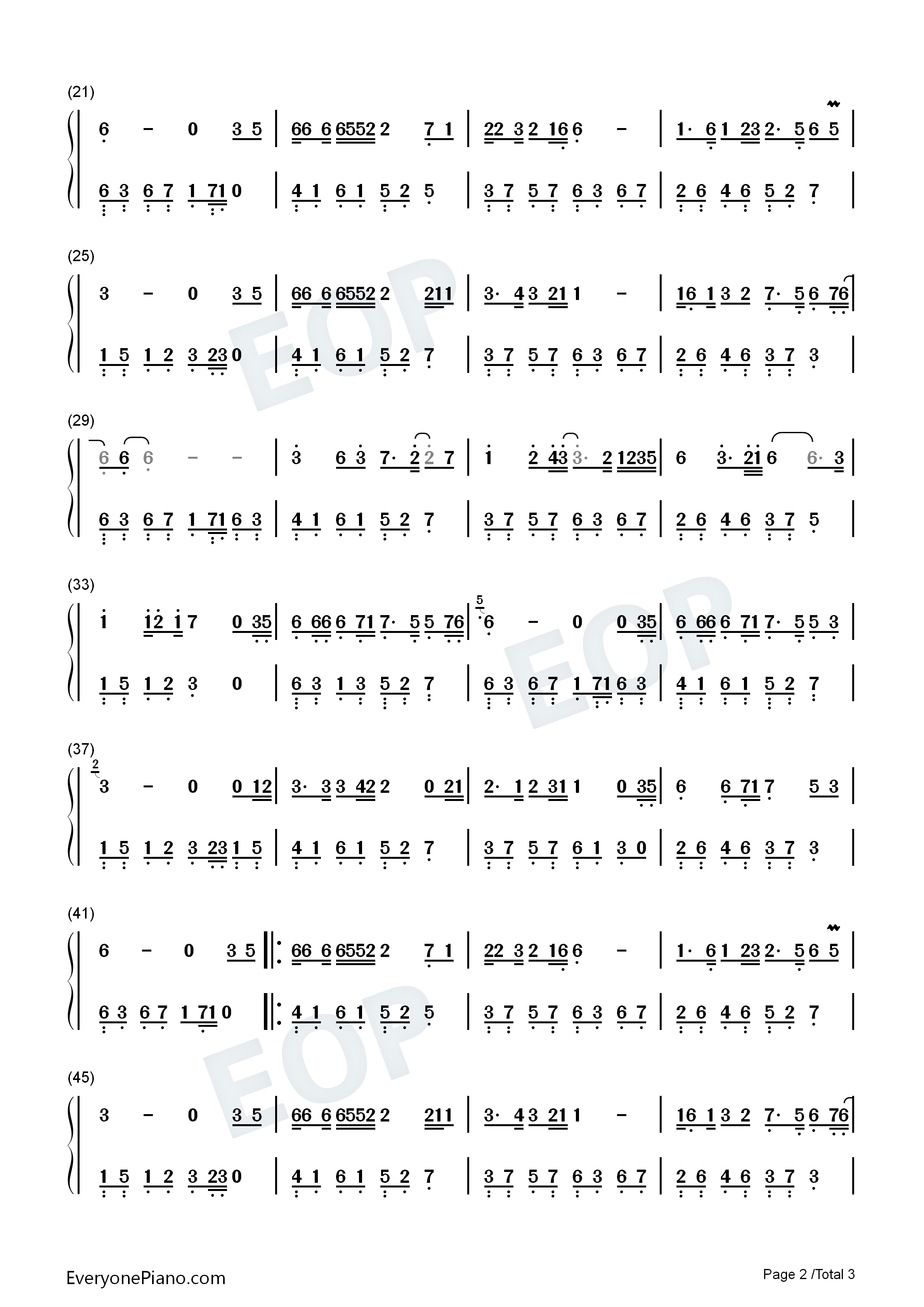 时间你慢些走钢琴简谱_范茹演唱