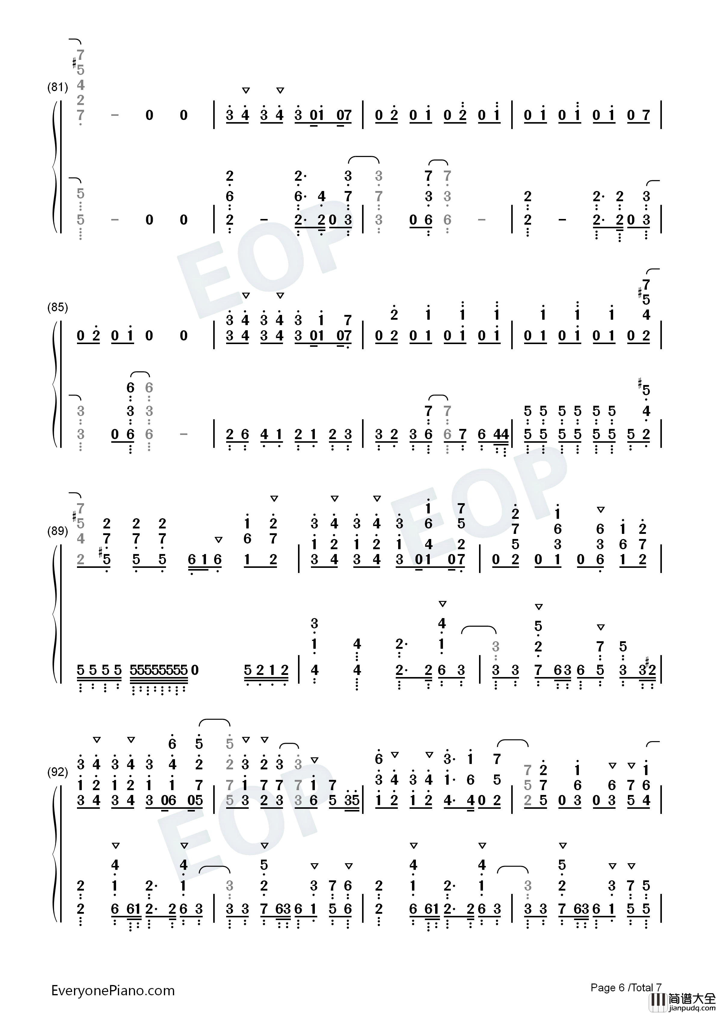Love钢琴简谱_雨宫天演唱