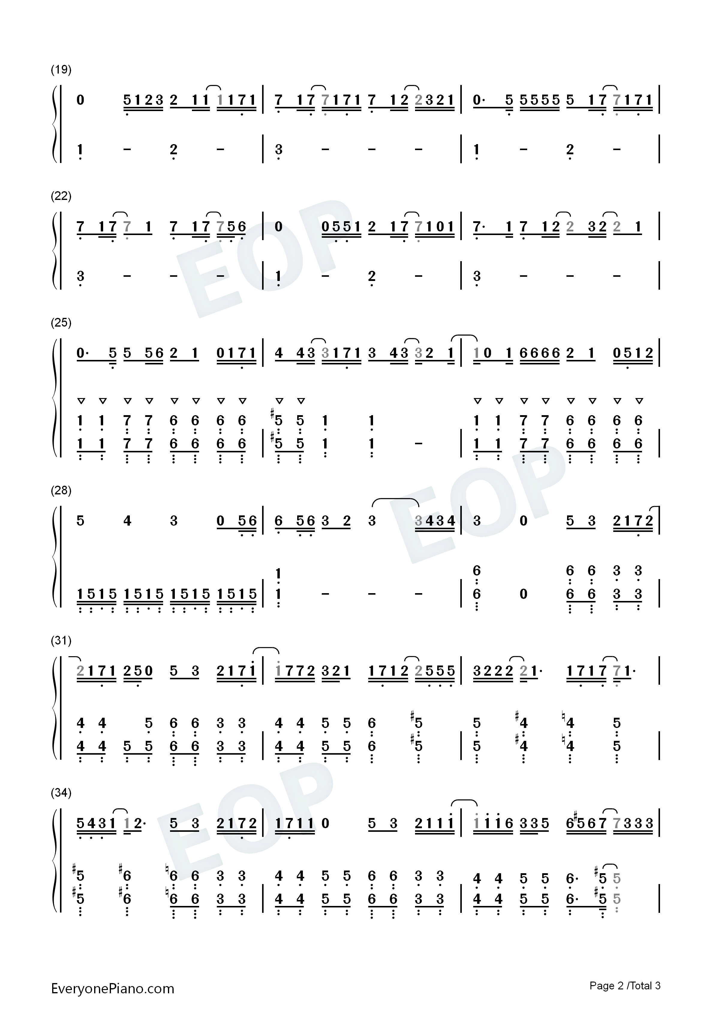 Step_on_Your_Heart钢琴简谱_Luna_Safari_洛天依演唱