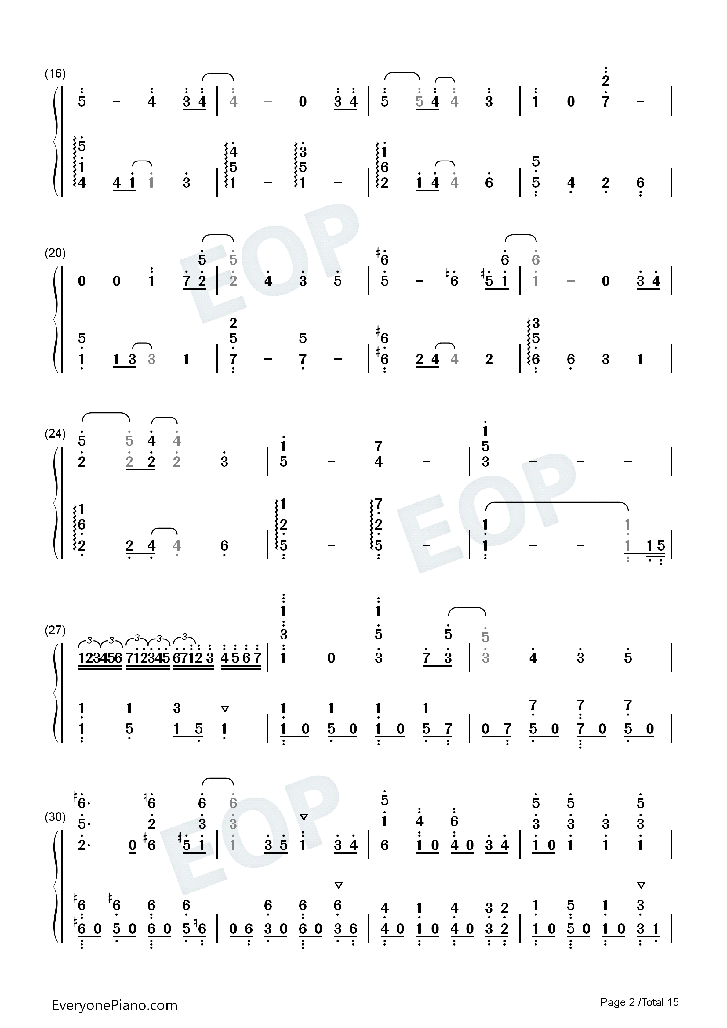 Make_Up_Life钢琴简谱_井上穗乃香_木野日菜_川井田夏海_石见舞菜香演唱