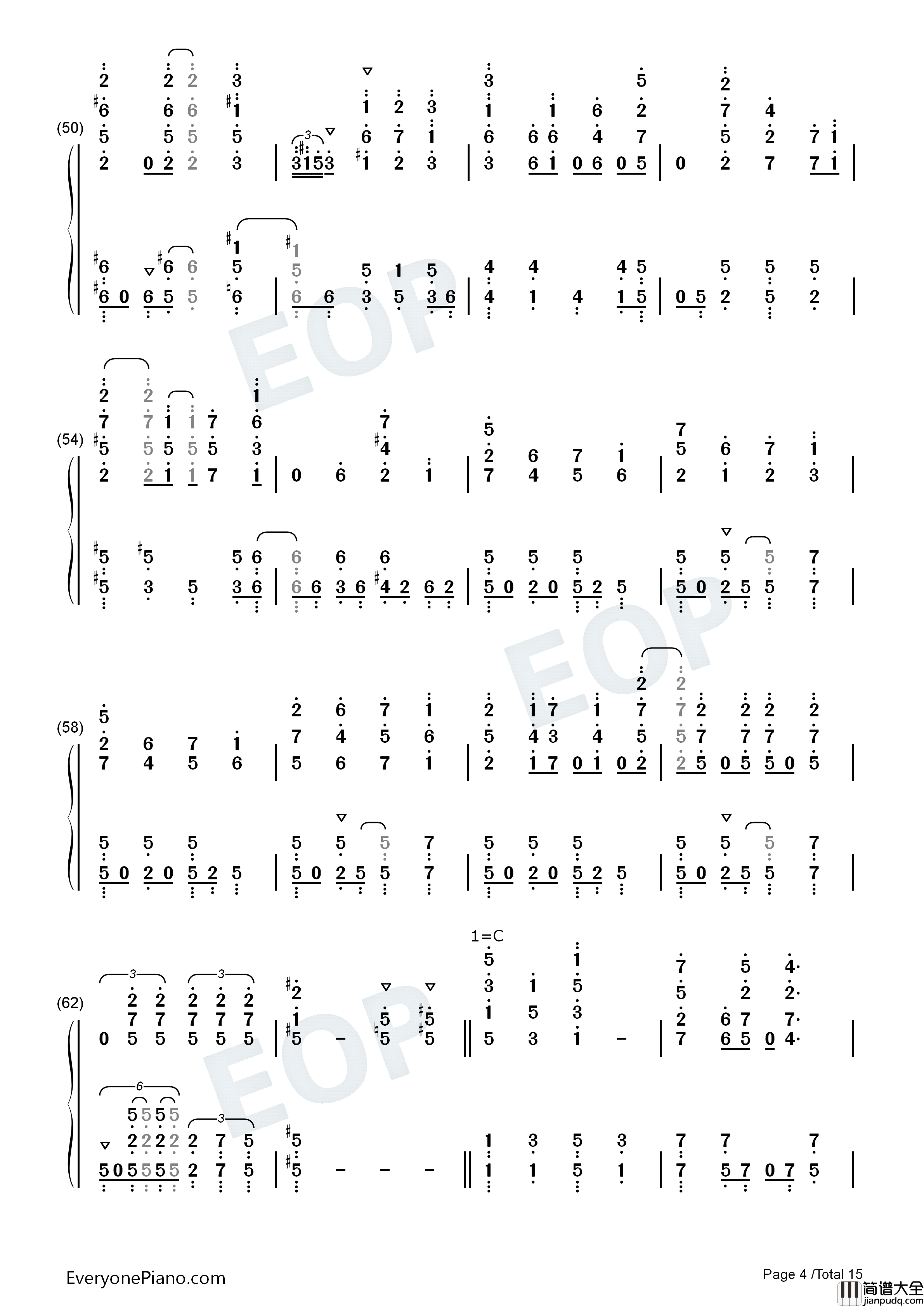 Make_Up_Life钢琴简谱_井上穗乃香_木野日菜_川井田夏海_石见舞菜香演唱