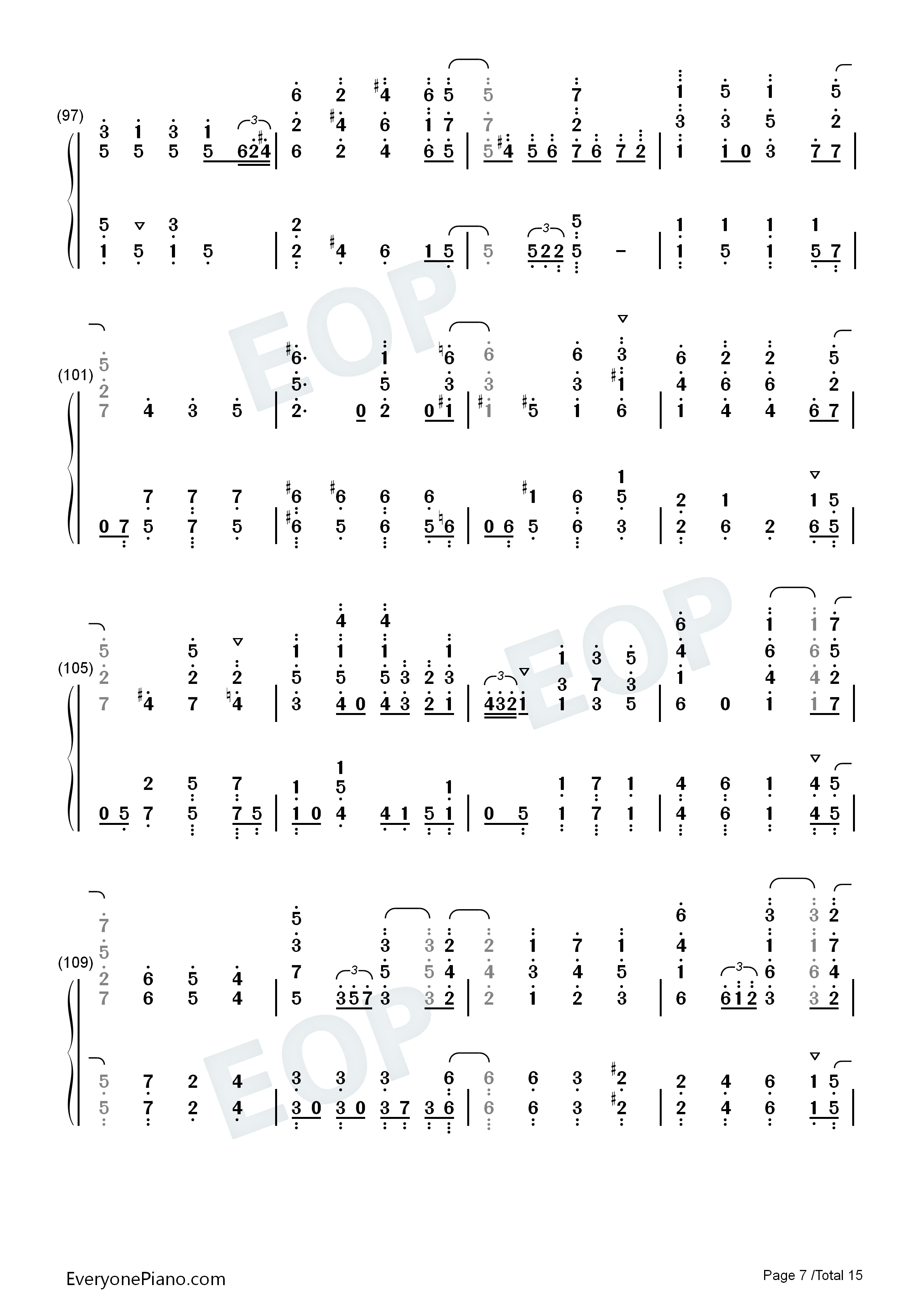Make_Up_Life钢琴简谱_井上穗乃香_木野日菜_川井田夏海_石见舞菜香演唱