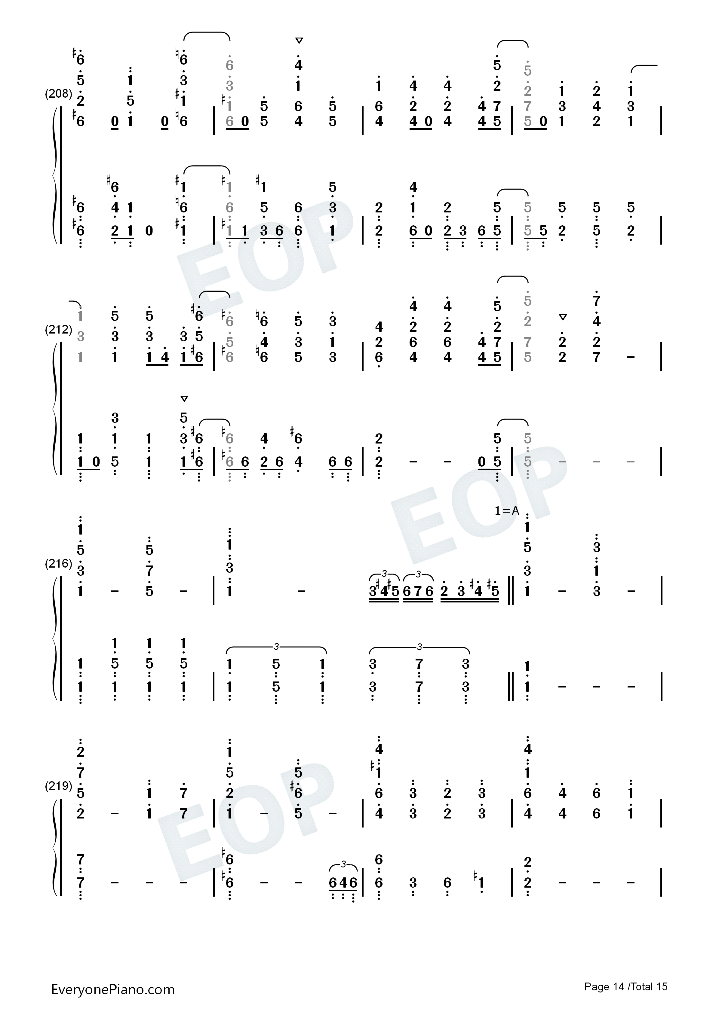 Make_Up_Life钢琴简谱_井上穗乃香_木野日菜_川井田夏海_石见舞菜香演唱