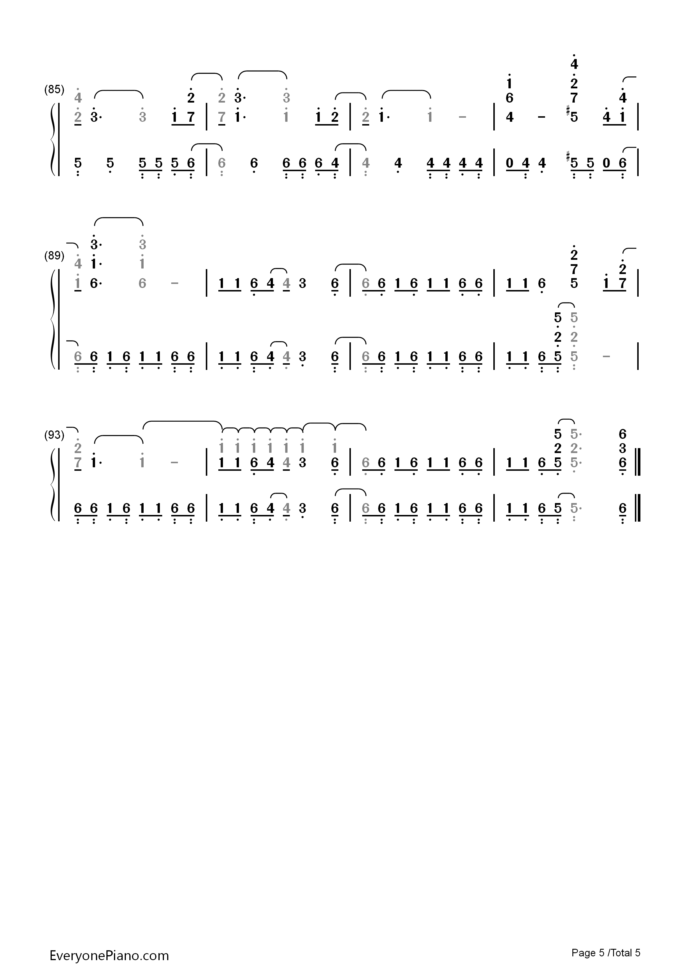 Remember_December钢琴简谱_Demi_Lovato演唱