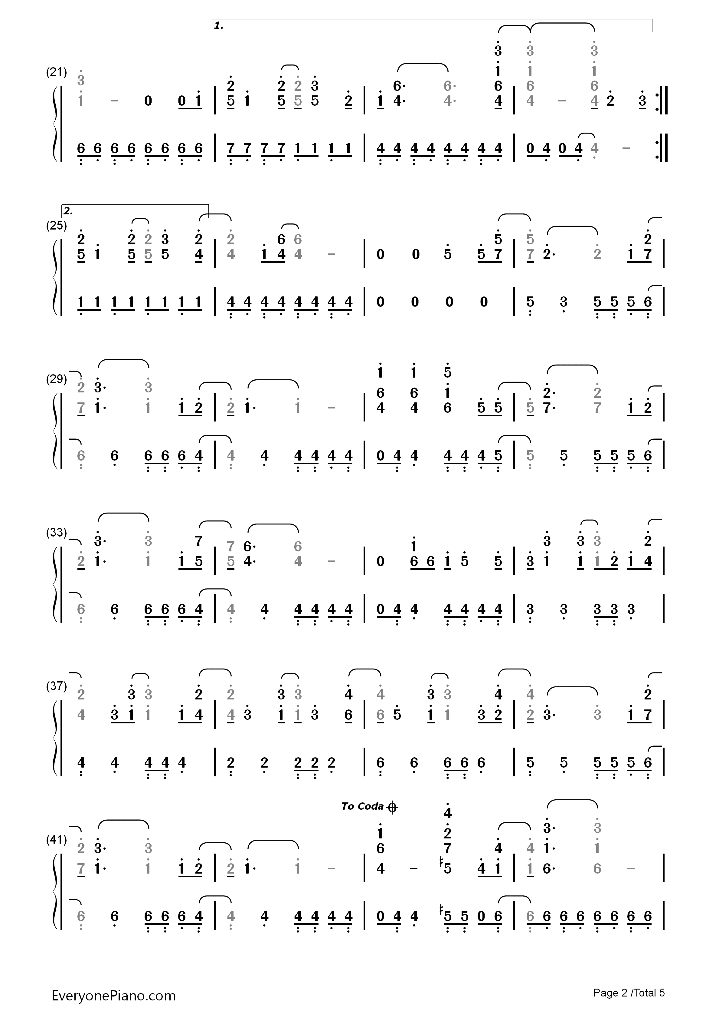 Remember_December钢琴简谱_Demi_Lovato演唱