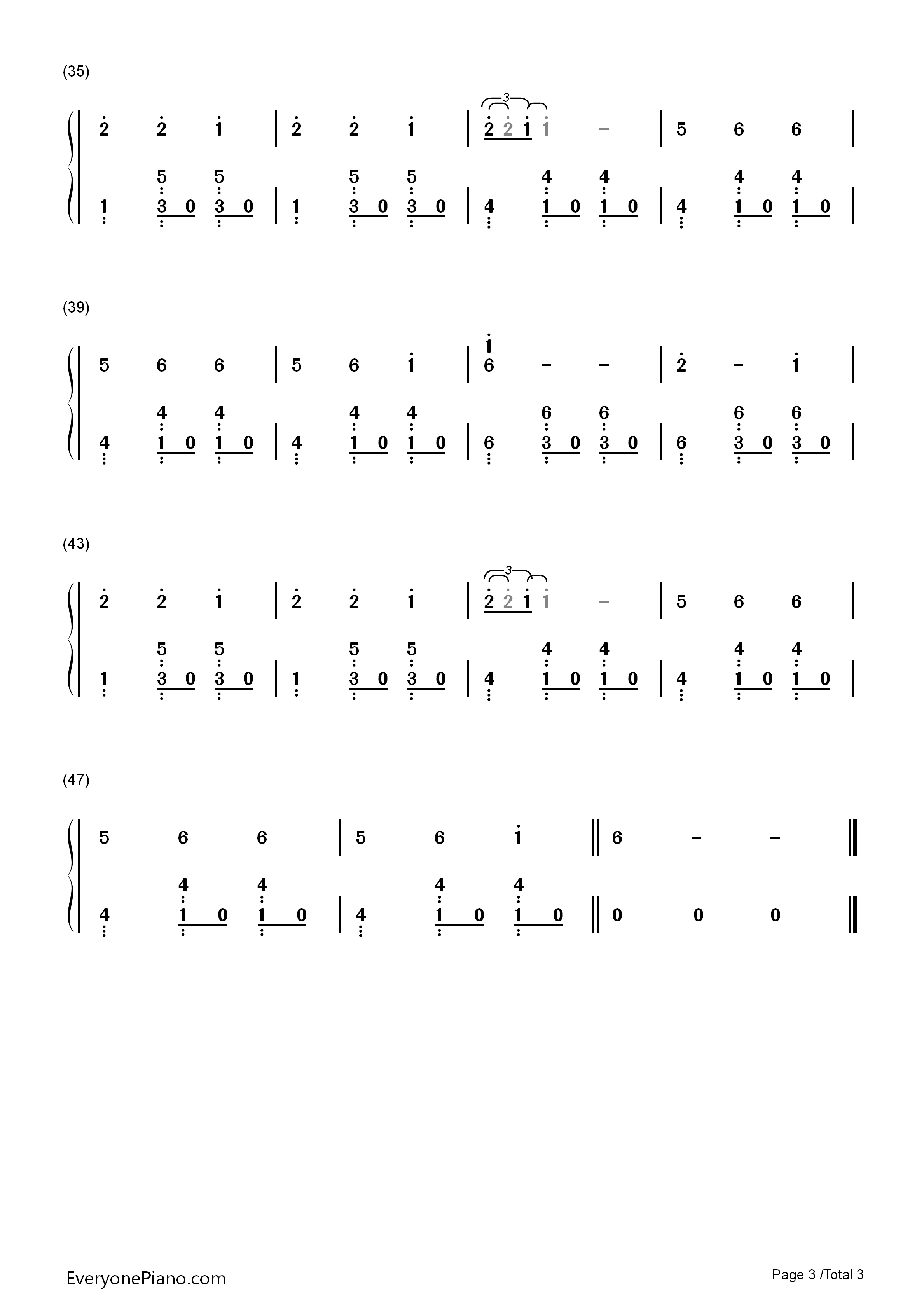 Dangerous_Woman钢琴简谱_Ariana_Grande演唱